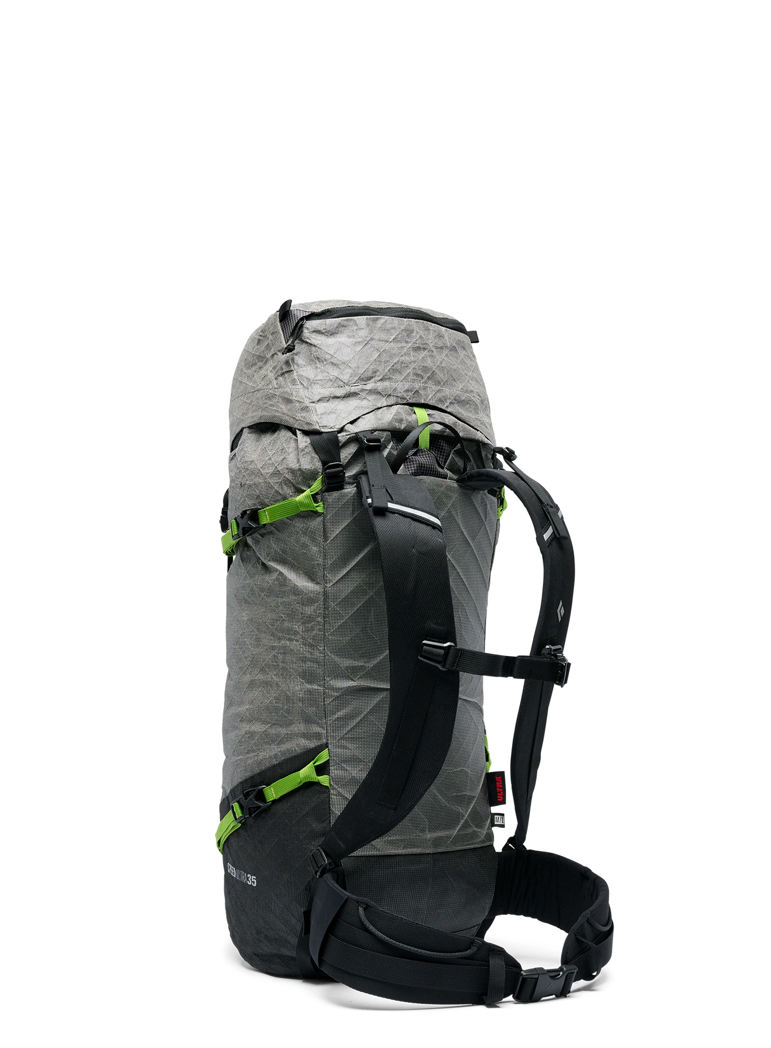 Kletterrucksack Black Diamond Speed Ultra 35 Backpack - storm gray