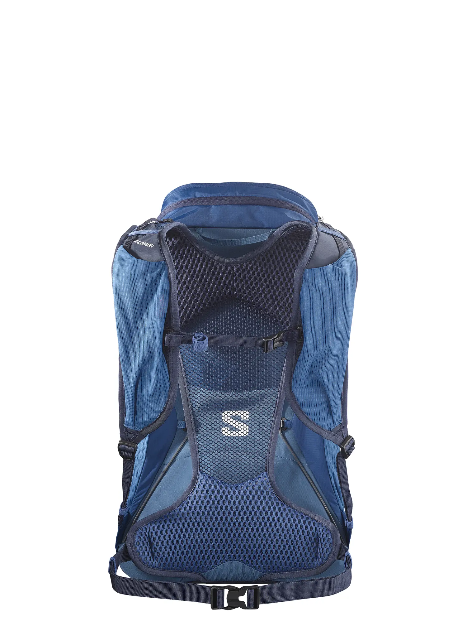 Rucksack mit Netzrücken Salomon Aerotrek 20 - poseidon/black iris/blue