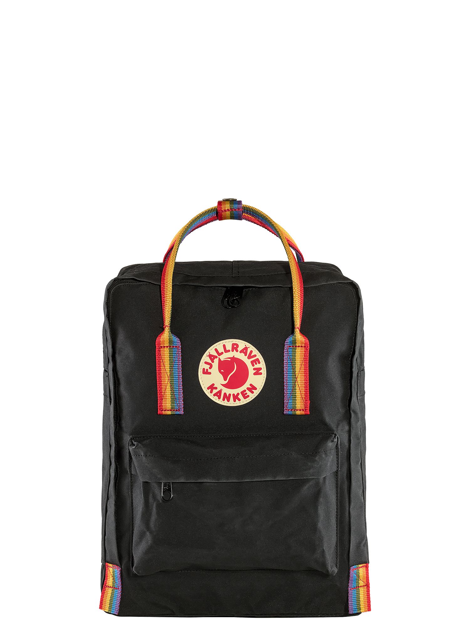 Rucksack Fjallraven Kanken Rainbow - black/rainbow pattern