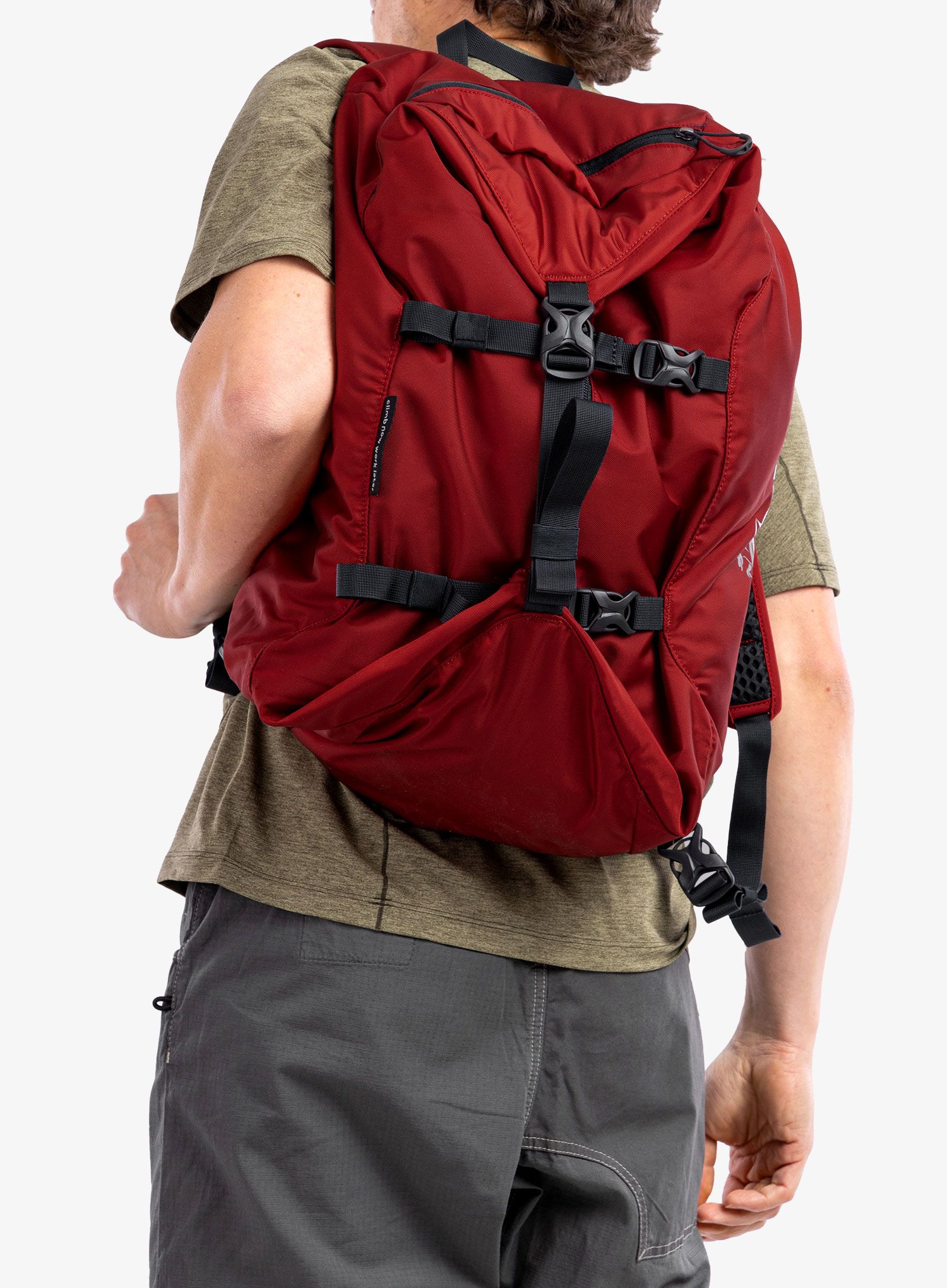 Kletterrucksack DMM Classic Rope Bag - red
