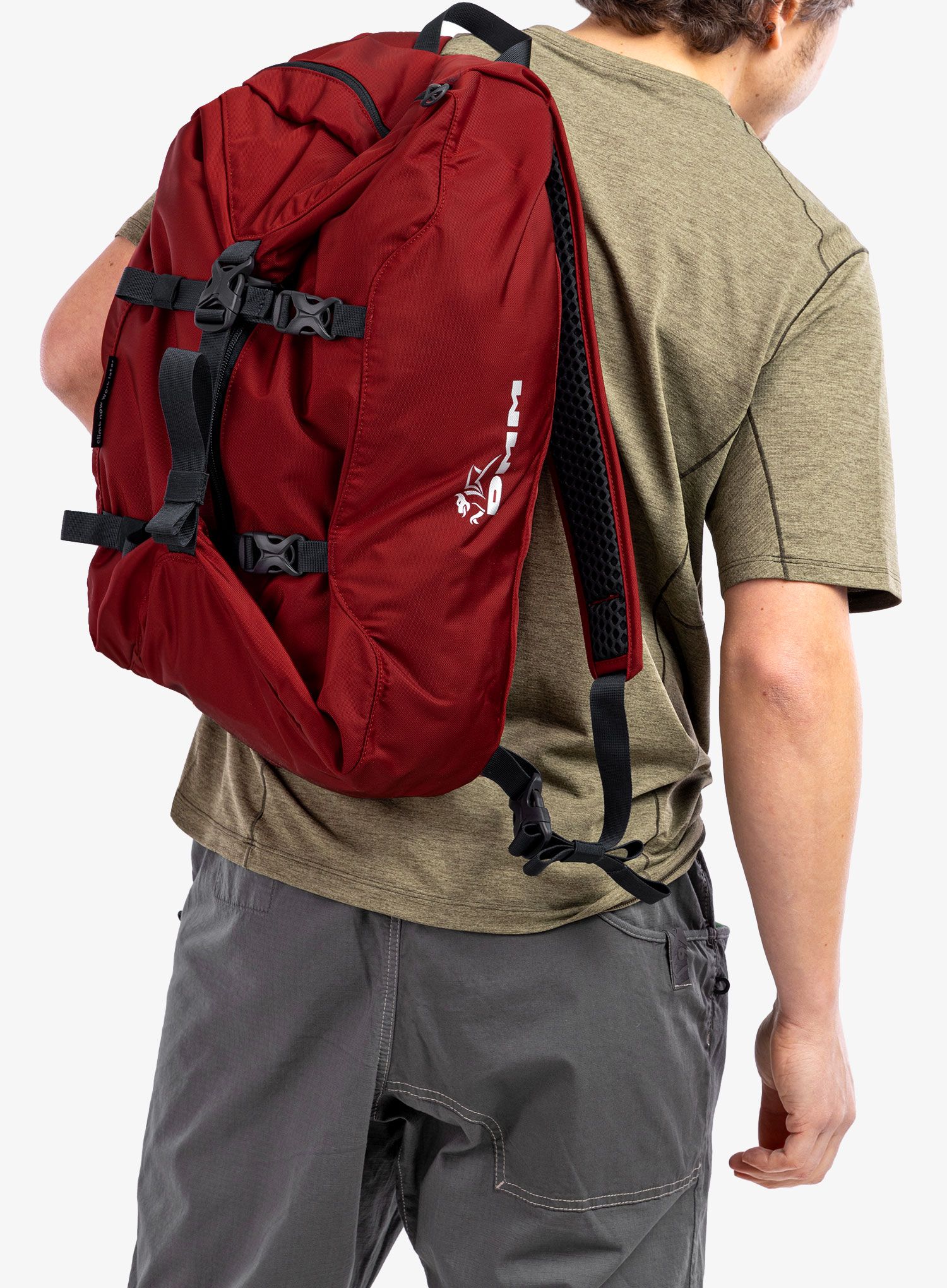 Kletterrucksack DMM Classic Rope Bag - red