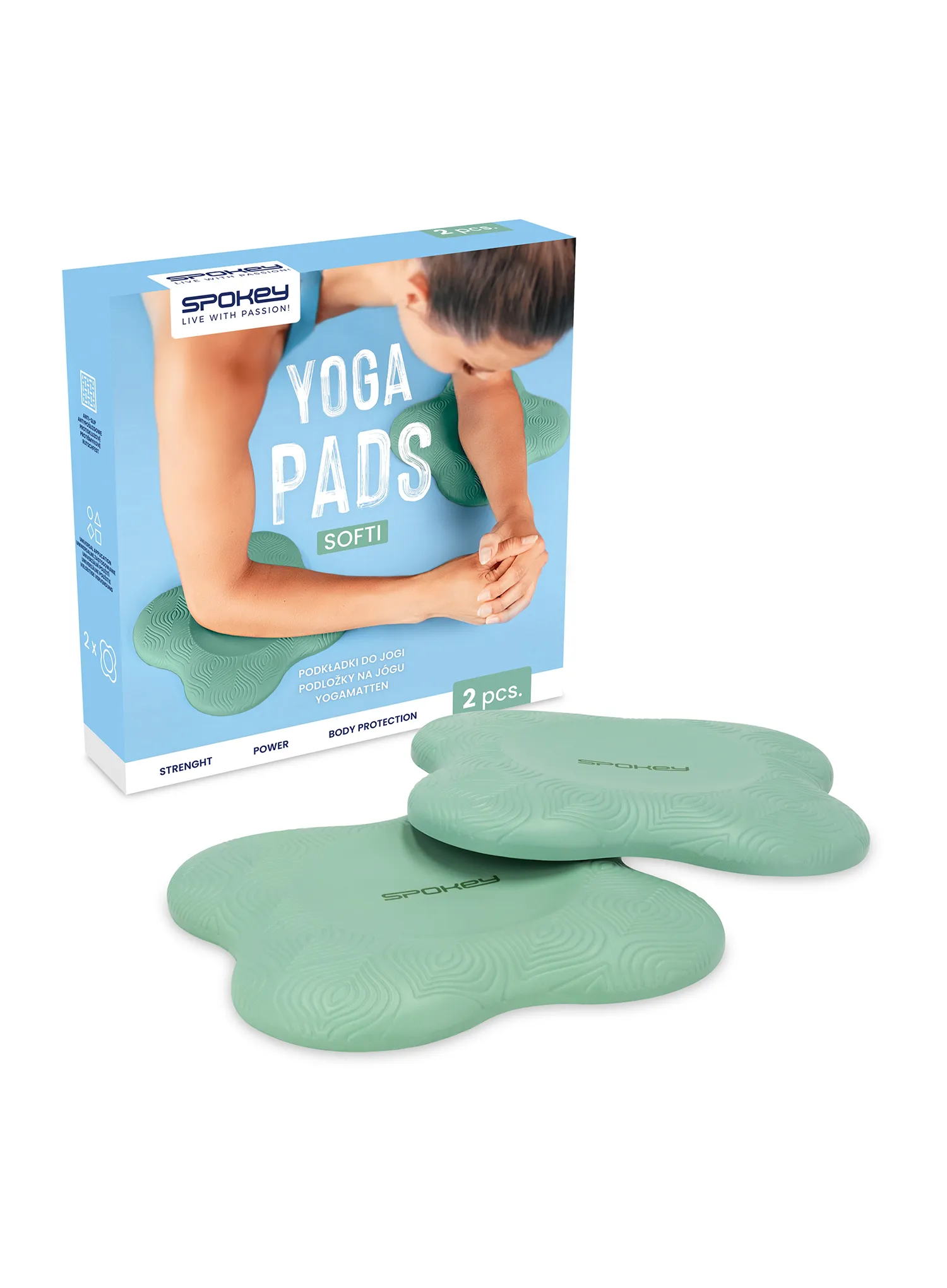 Yoga-Kniepolster Yoga-Kniepolster - green