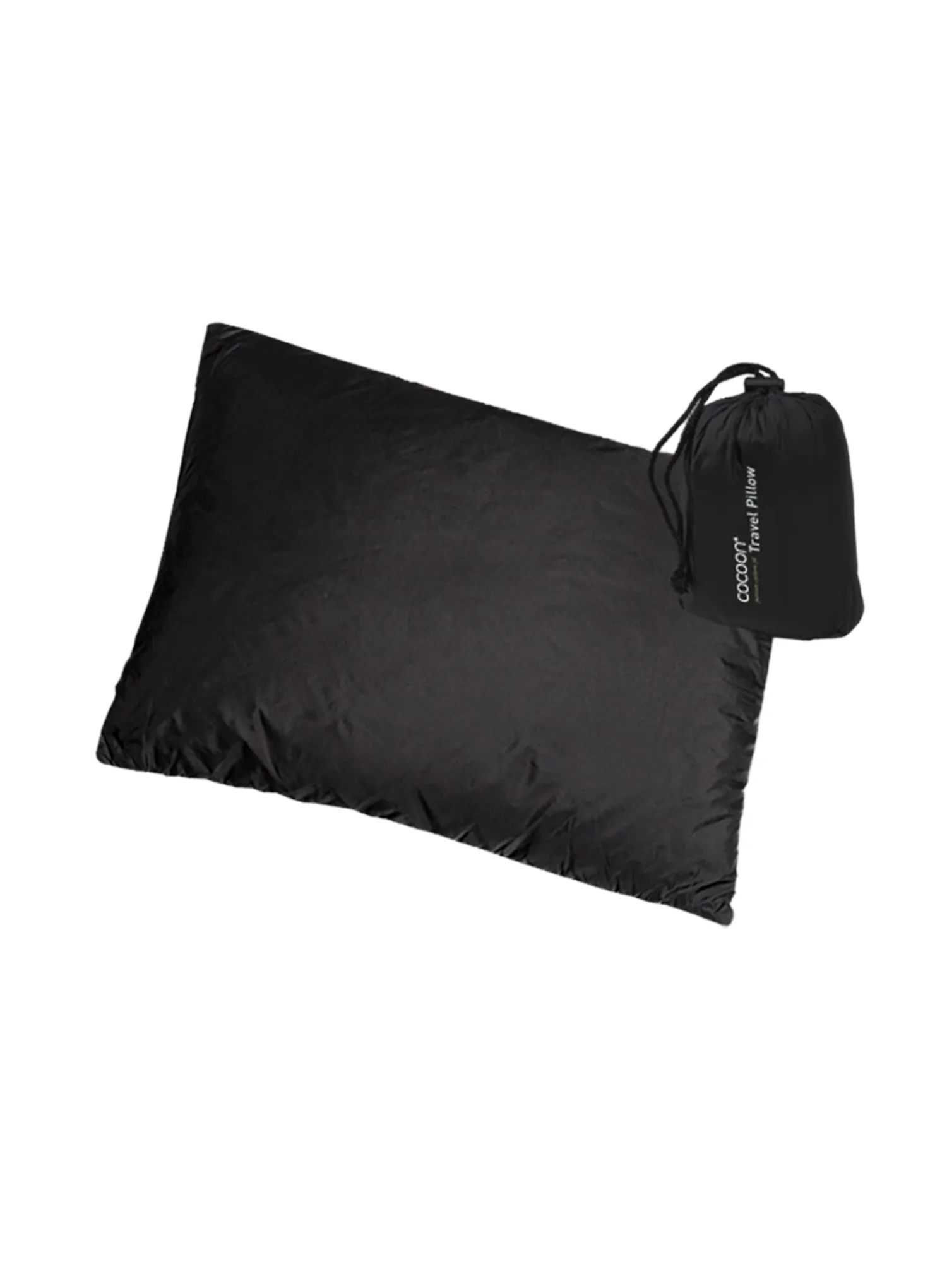 Kissen Cocoon Synthetic Travel Pillow L - charcoal