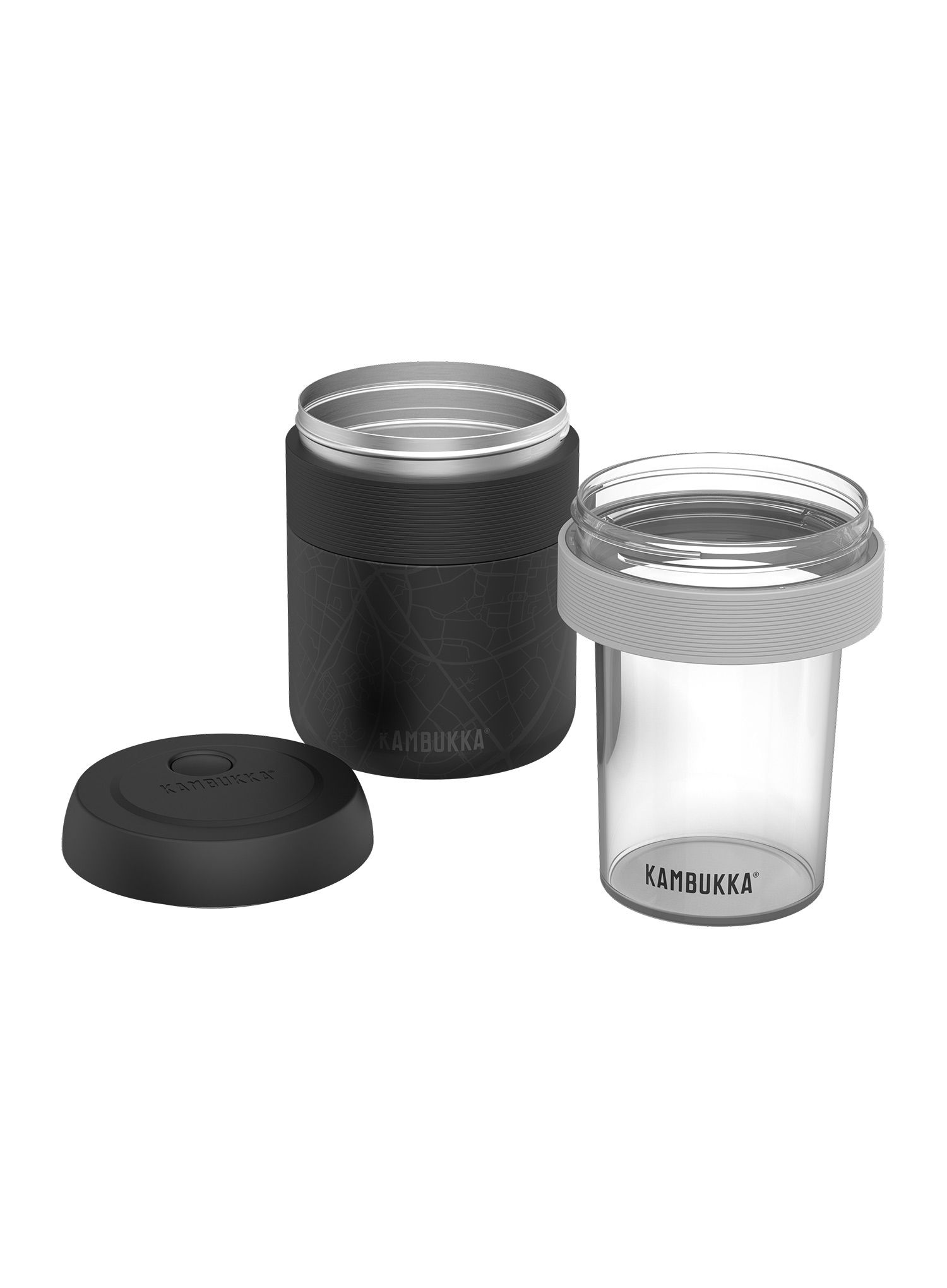 Behälter Kambukka Micro Compartment 400 ml - grey