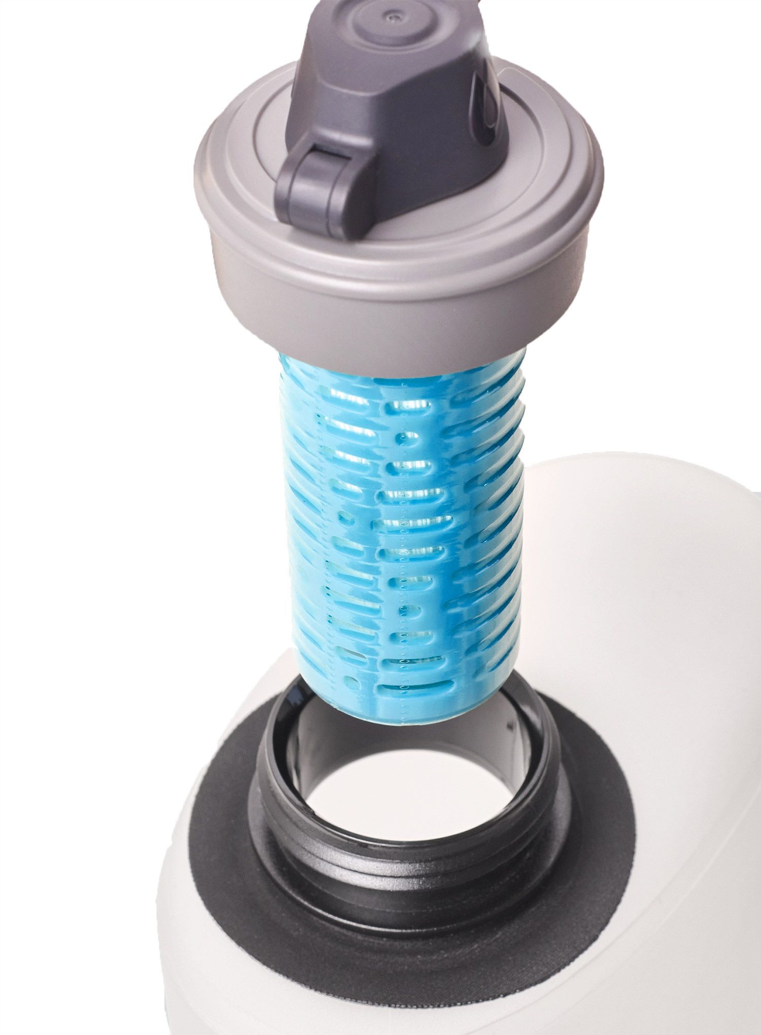 Wasserbehälter HydraPak Seeker+ 3L - clear