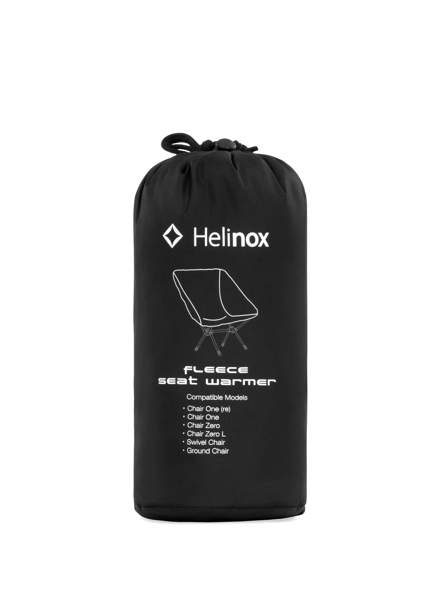 Schutzhülle Helinox Fleece Seat Warmer for Chair One (re) - black
