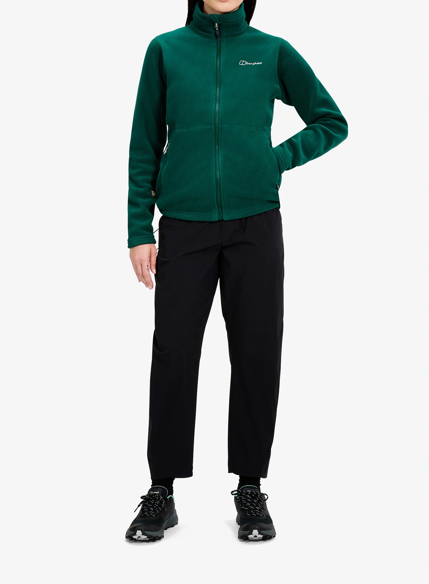 Fleecepullover Damen Berghaus Prism PT InterActive Jacket - off peak