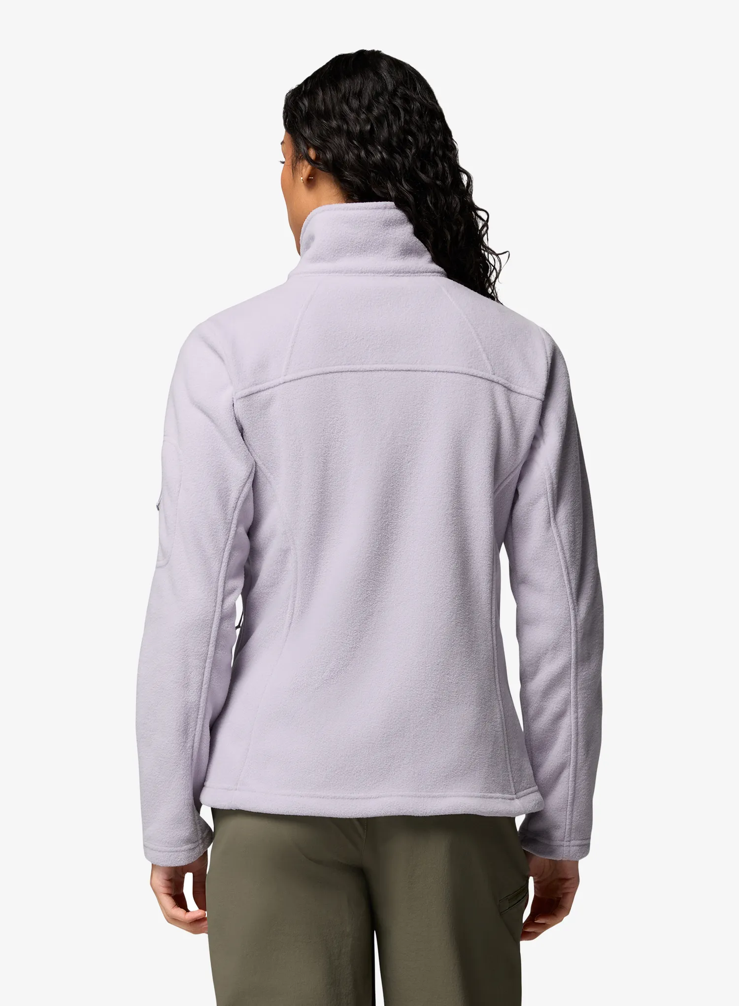 Fleecepullover Damen Columbia Fast Trek II Jacket - lavender pearl
