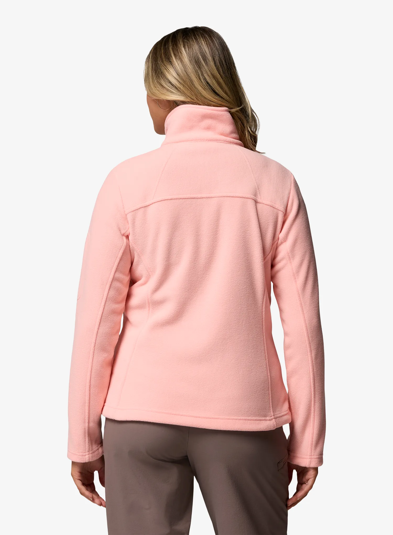 Fleecepullover Damen Columbia Fast Trek II Jacket - pink sand