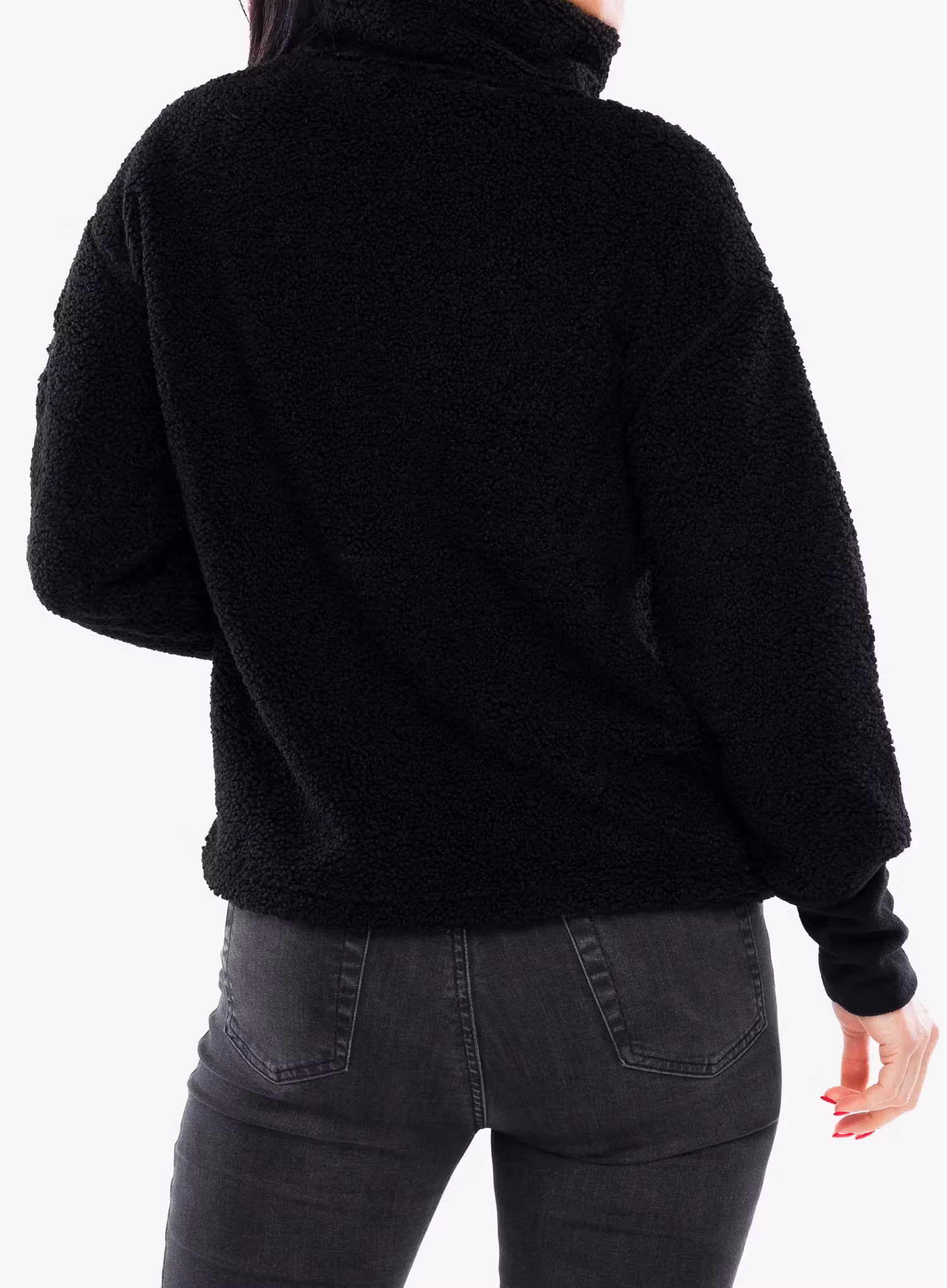 Fleecepullover Damen Didriksons Mella Full Zip 3 - black