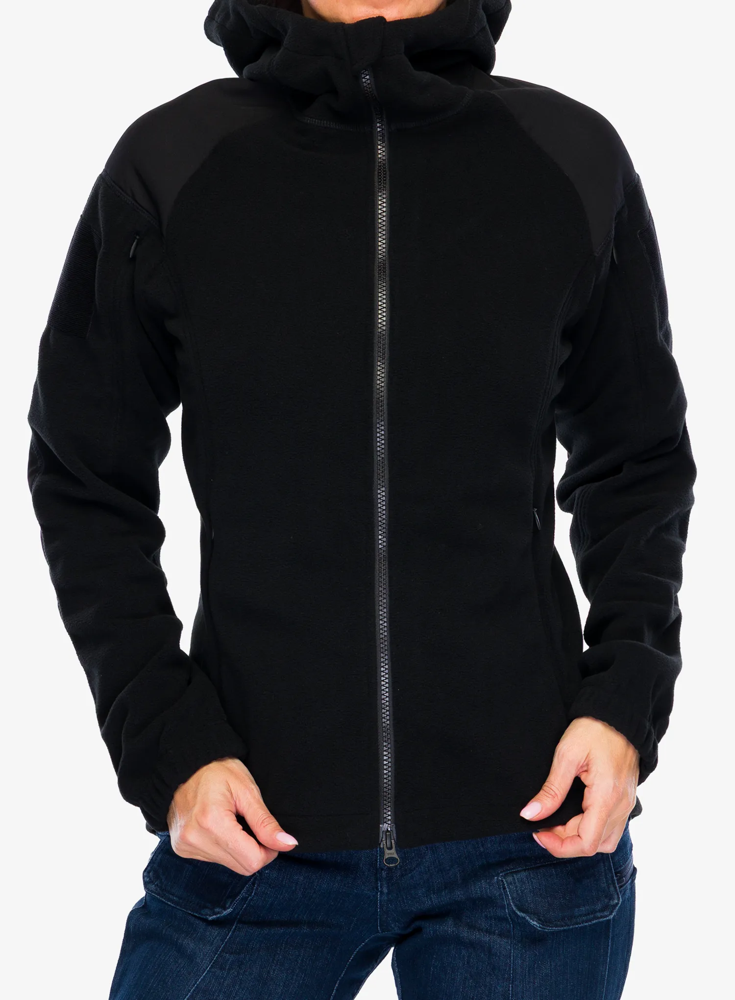 Fleecepullover Damen Helikon-Tex Cumulus Heavy Fleece - black