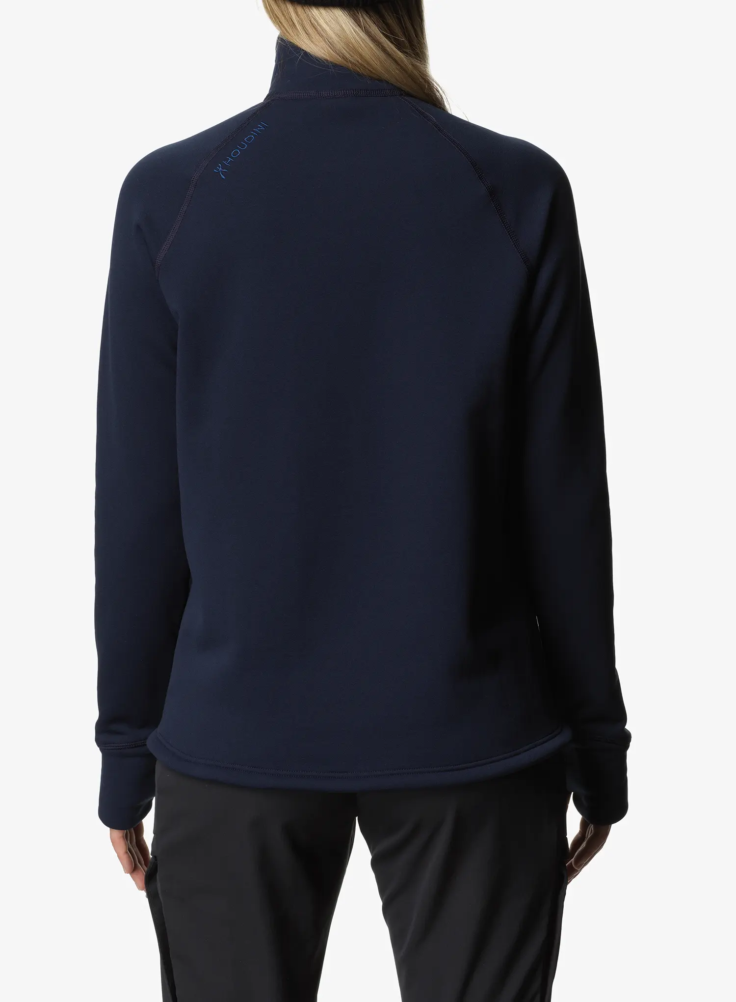 Fleecepullover Damen Houdini Power Up Jacket - blue illusion