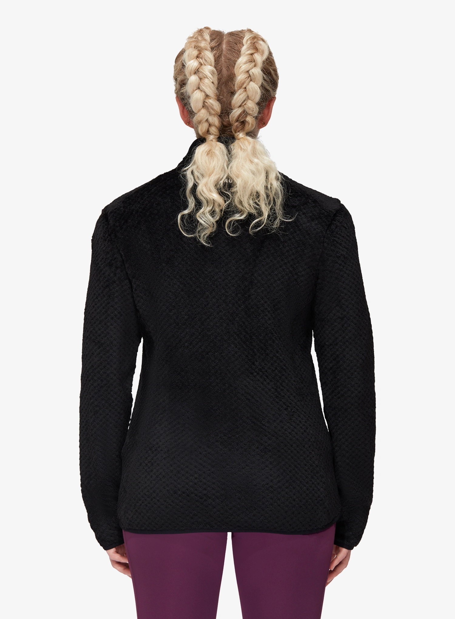 Fleecepullover Damen Mammut Innominata ML Jacket - black