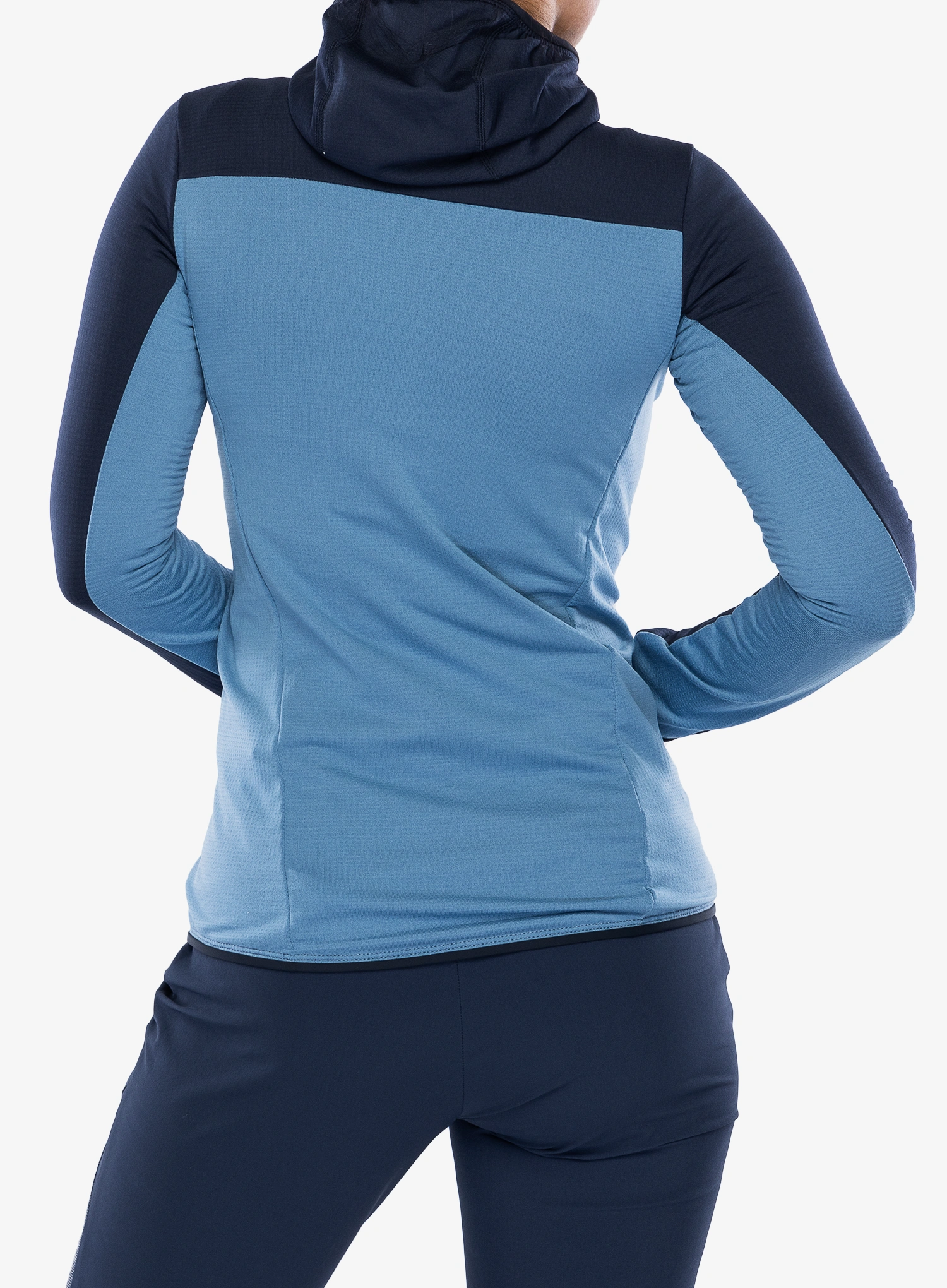 Fleecepullover Damen Millet Trilogy Icon Lightgrid HW - coronet blue/saphir