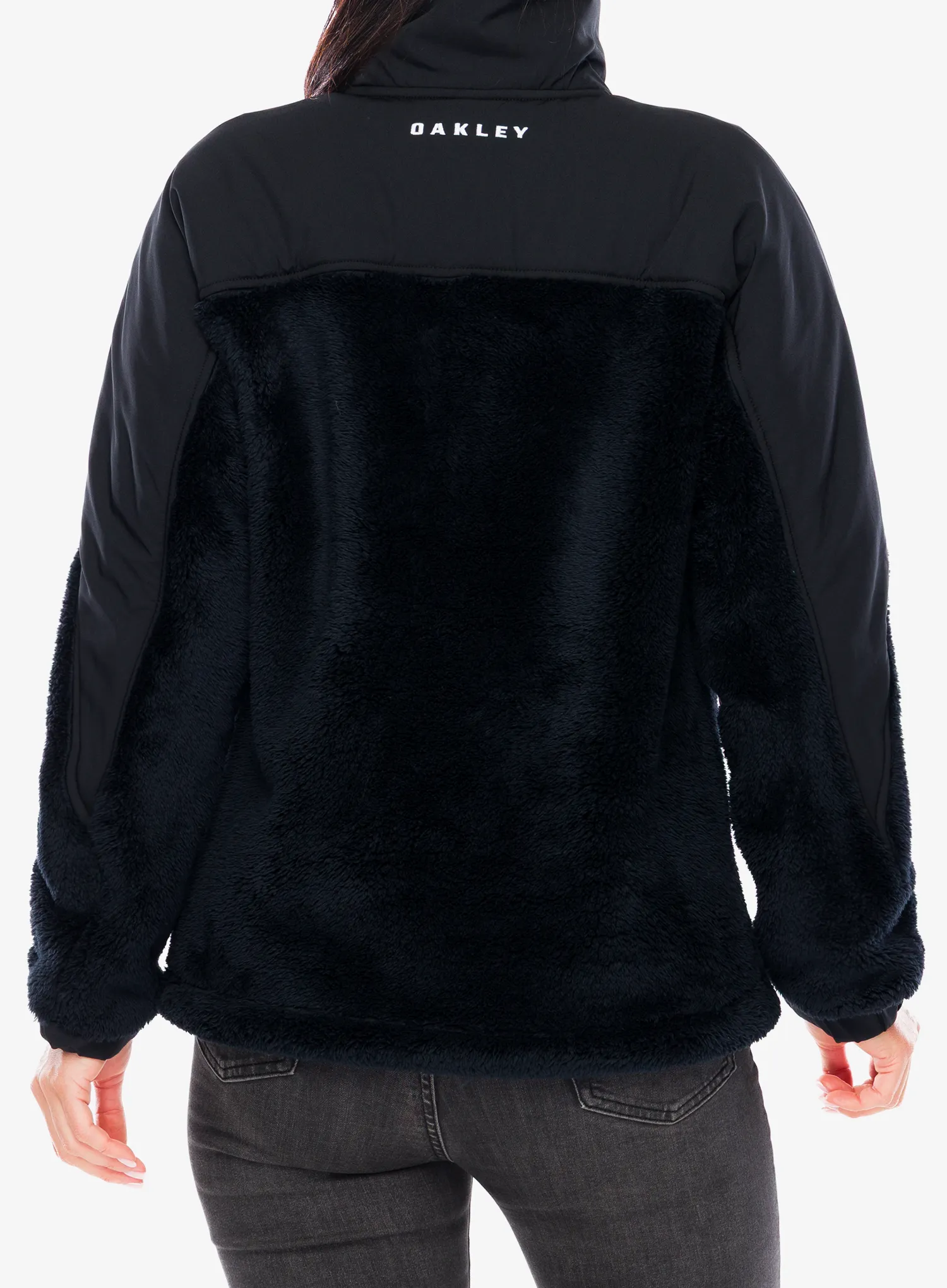 Fleecepullover Damen Oakley Mountain Fire Sherpa - blackout