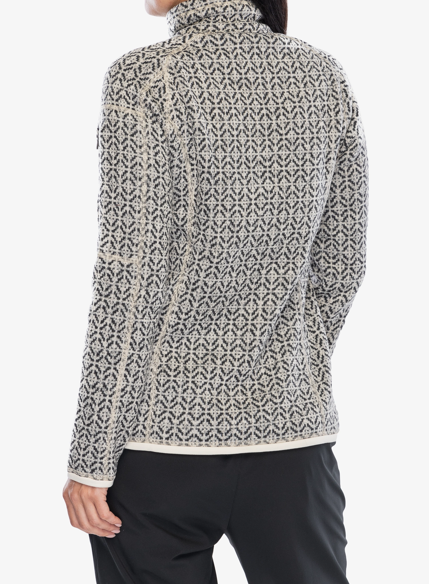Fleecepullover Damen Patagonia Better Sweater 1/4 Zip - scales/natural