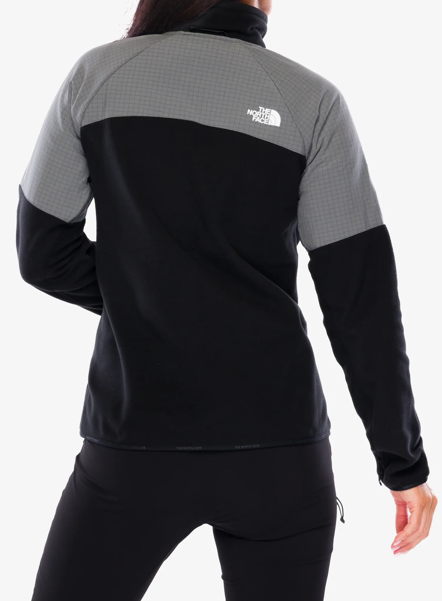 Fleecepullover Damen The North Face Glacier Heavyweight Full Zip Jacket - tnf black/smoked pearl