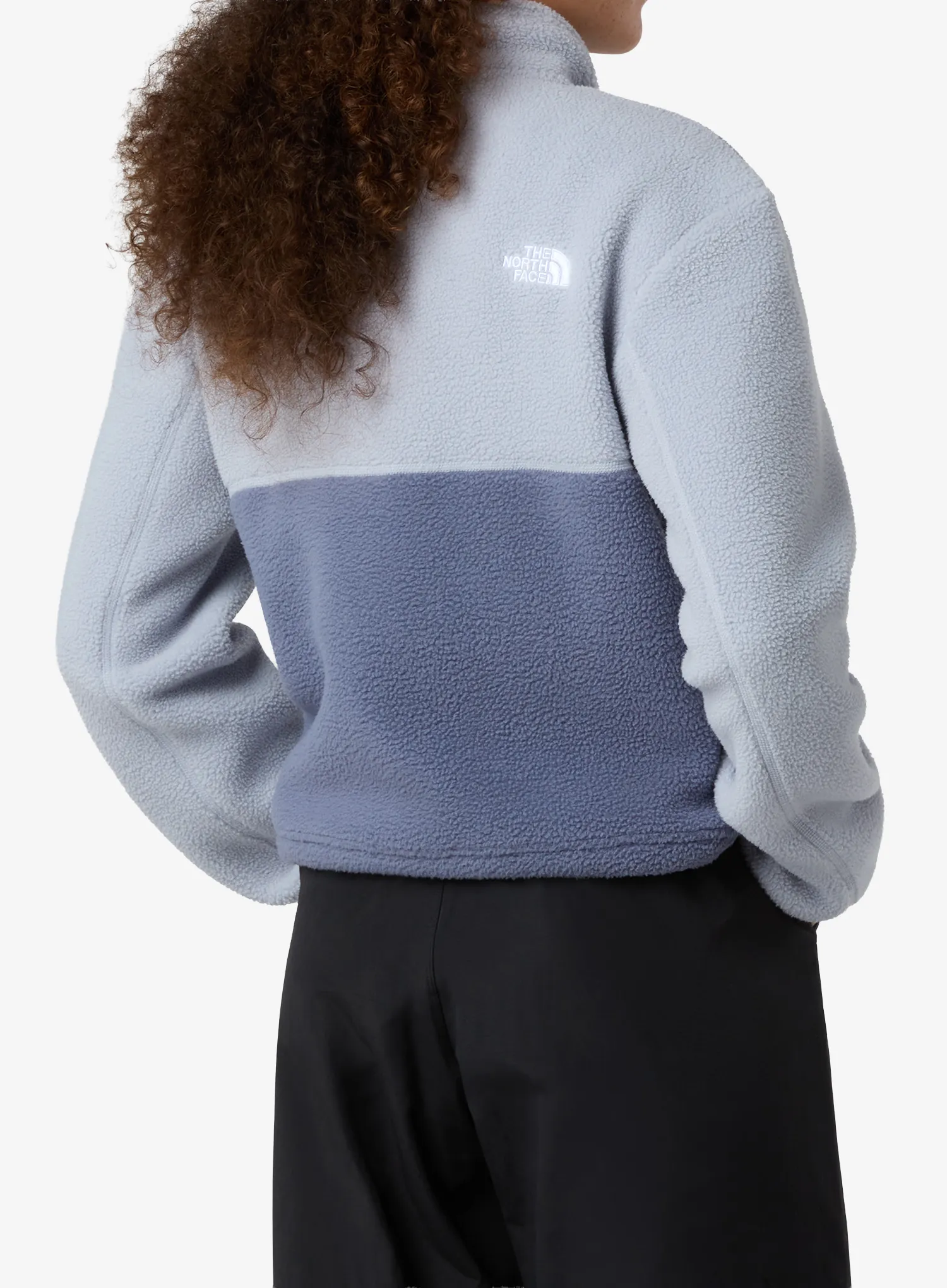 Fleecepullover Damen The North Face Yumiori 1/4 Zip - twilight galaxy/blue floral