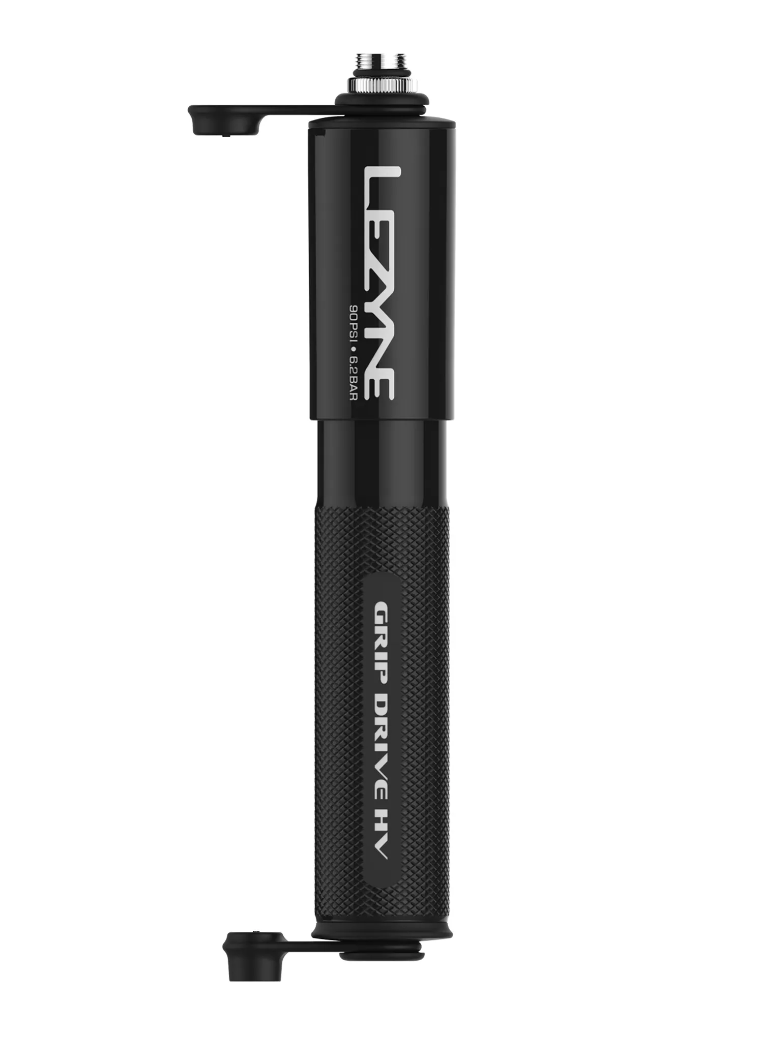 Luftpumpe Fahrrad Lezyne Grip Drive HV S - black