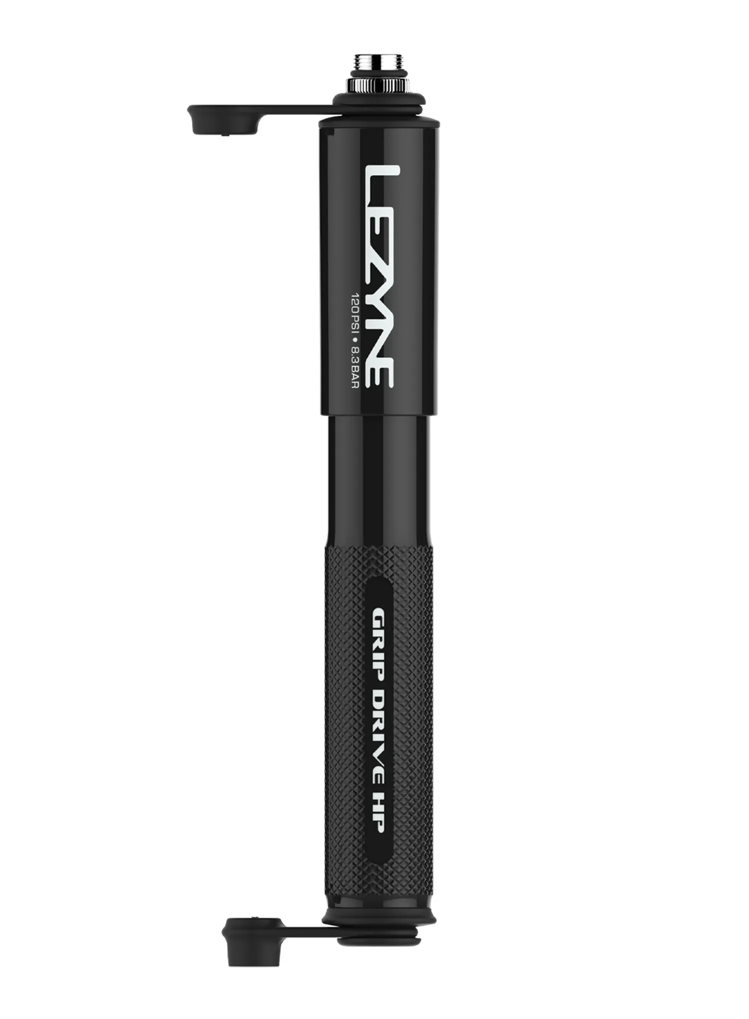 Fahrradpumpe Lezyne Grip Drive HP S - black