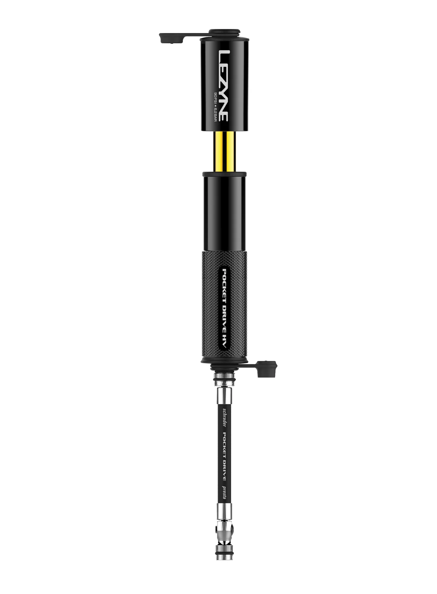 Fahrradpumpe Lezyne Pocket Drive HV - black