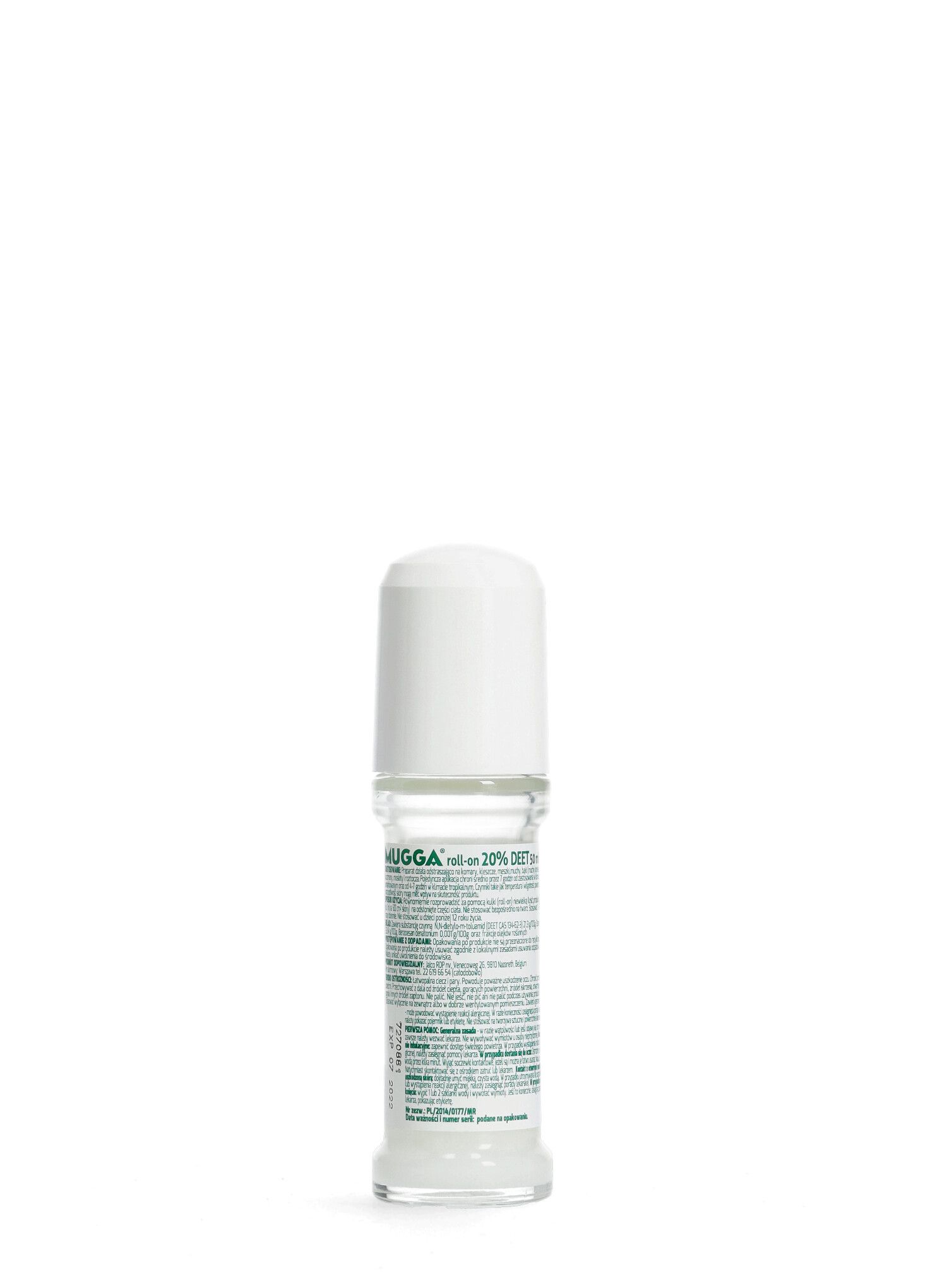 Insektenschutzmittel MUGGA Roll-On 20% 50 ml