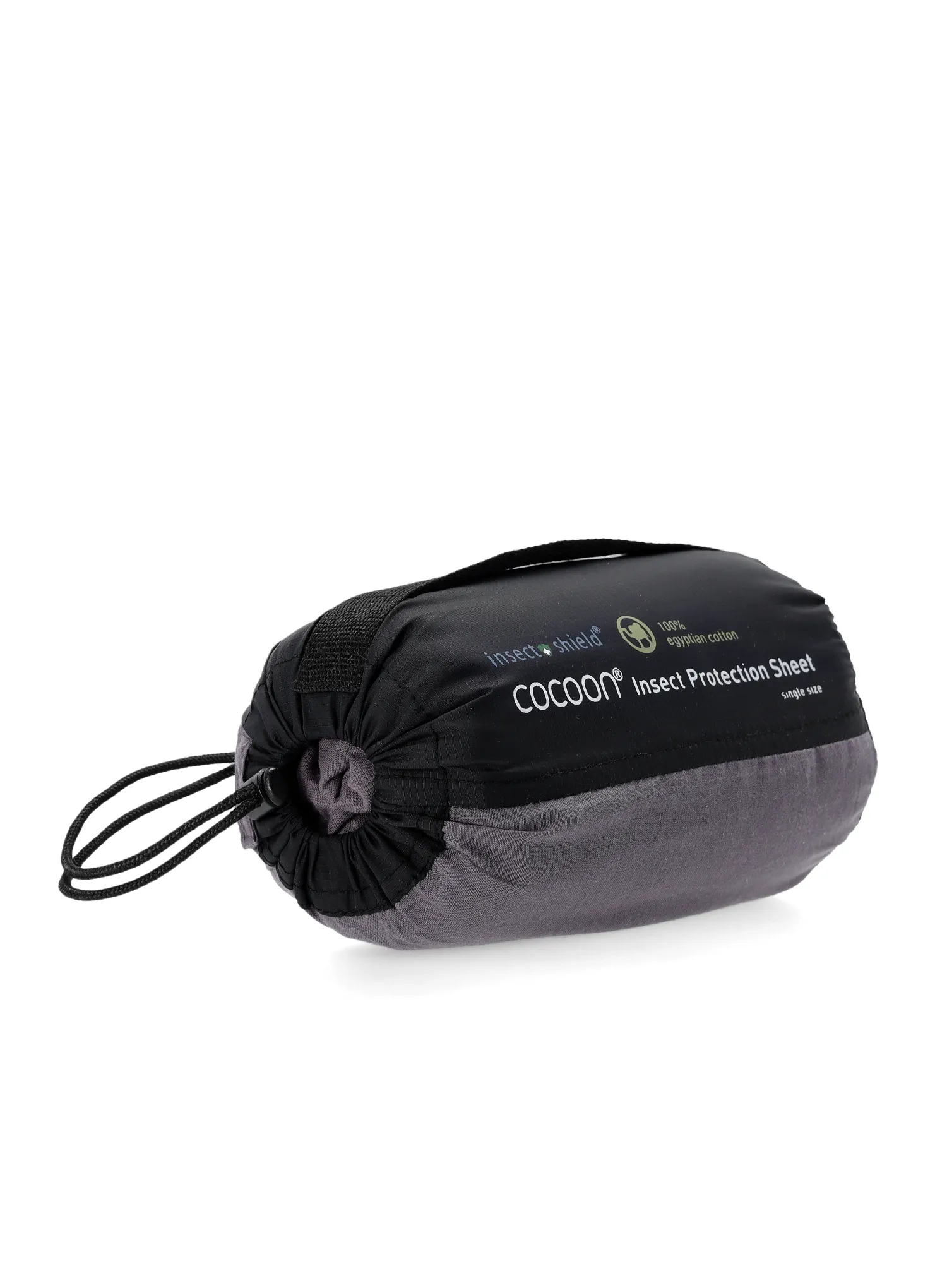 Bettlaken Cocoon Protection Sheet - Insect Shield - elephant grey