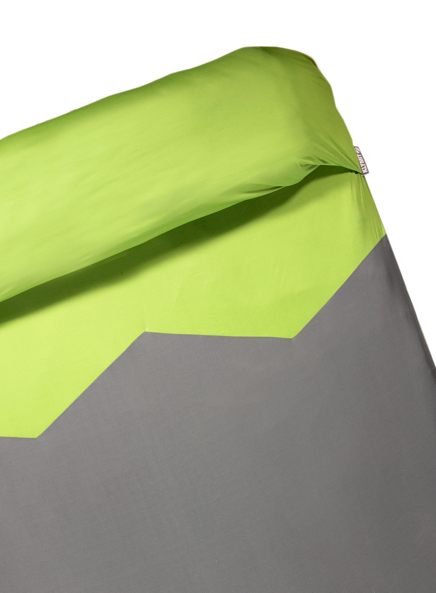 Bettlaken Klymit Double V Sheet Pad Cover - green/grey