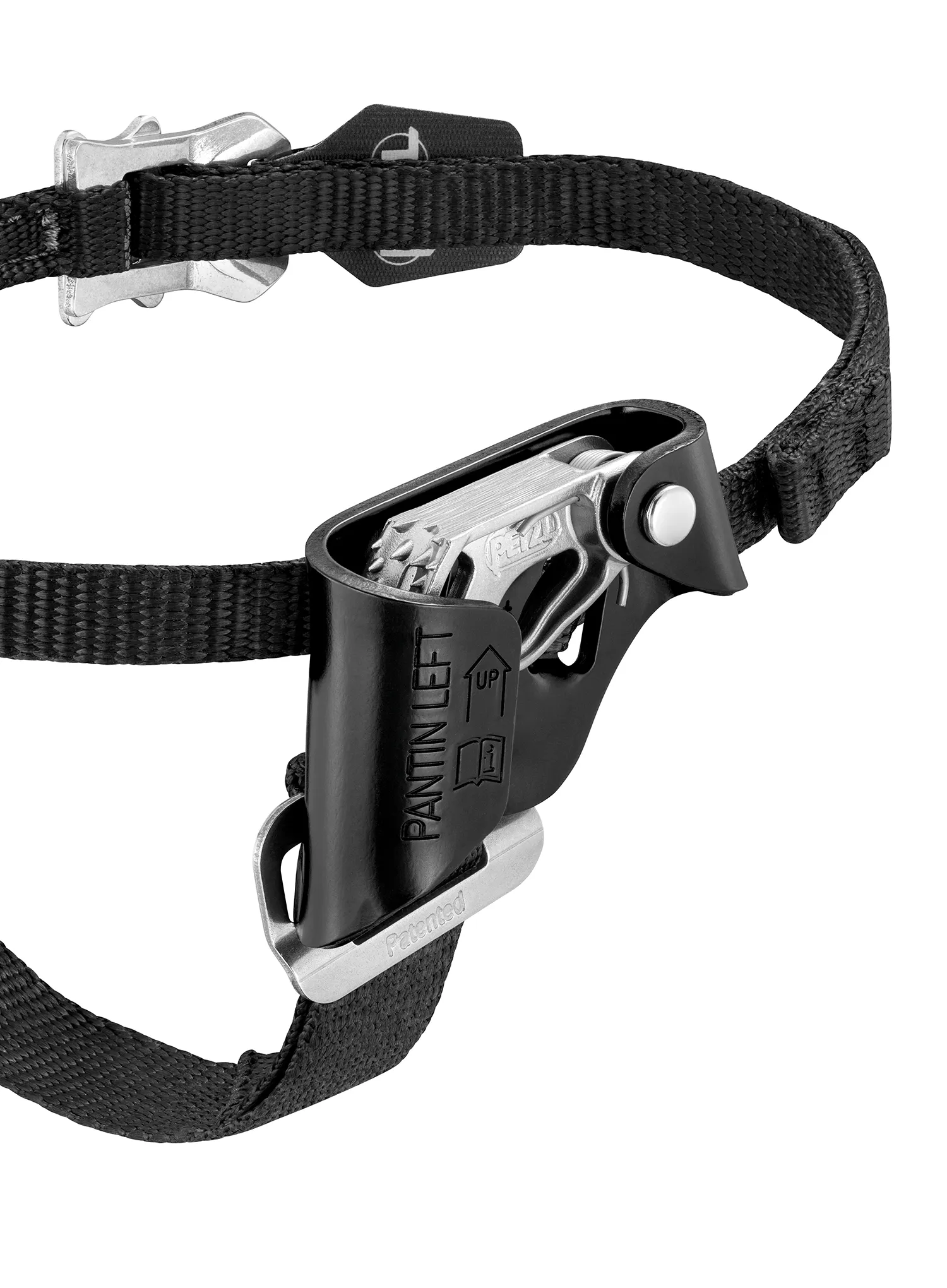 Steigklemme Petzl Pantin Left - black