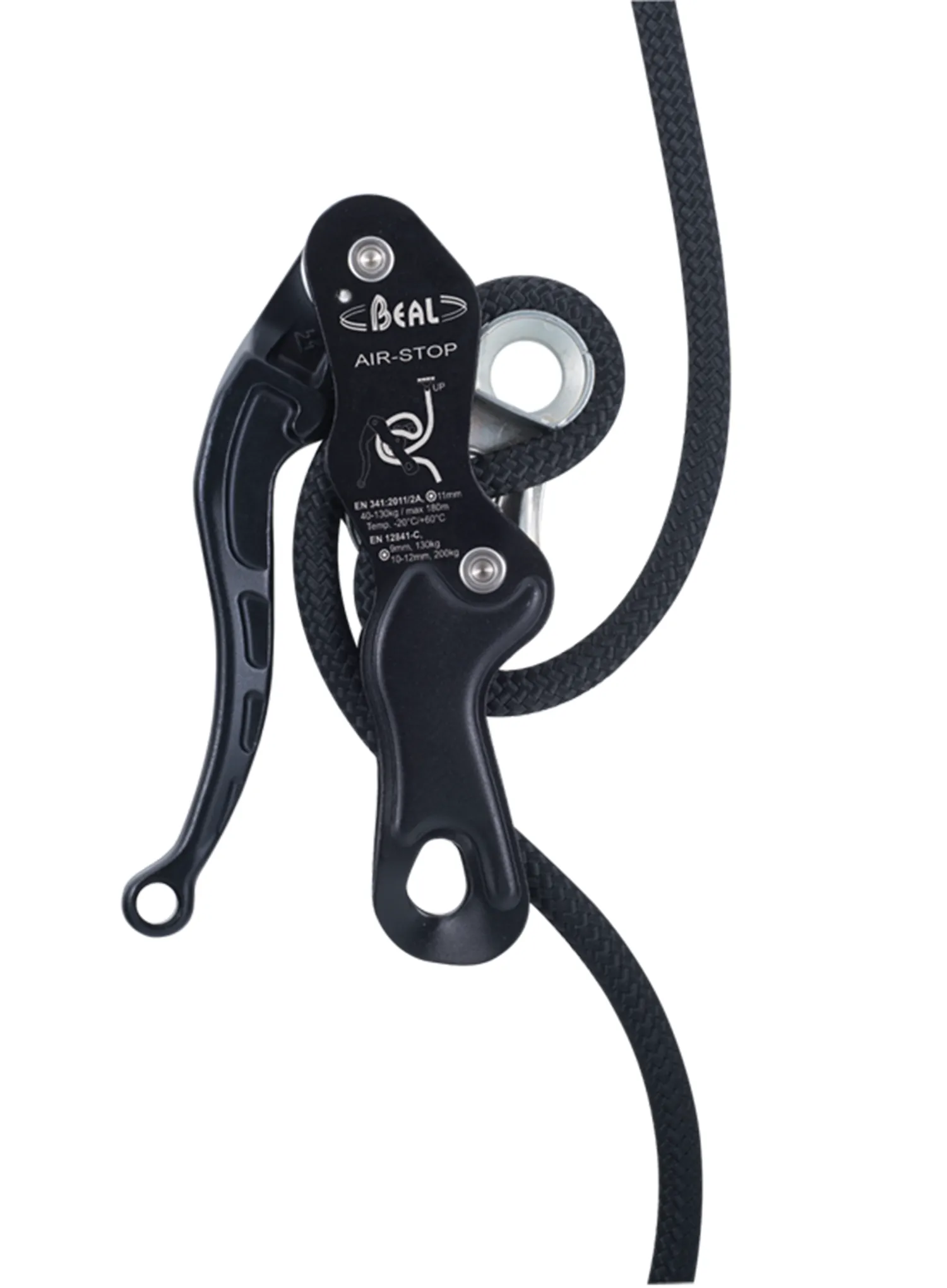 Abseilgerät Beal Air Stop - black