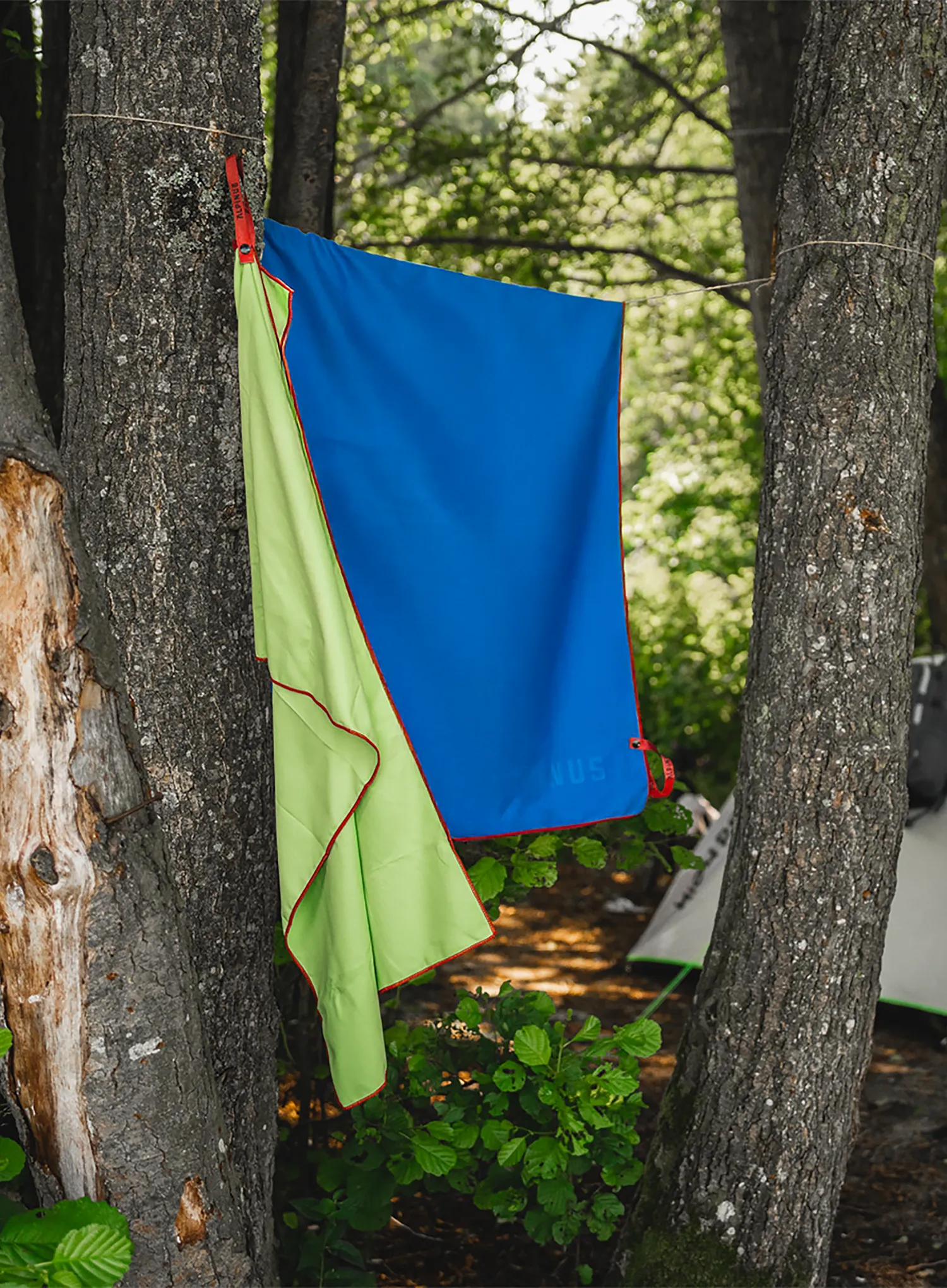 Handtuch schnelltrocknend Alpinus Canoa 50 x 100 - blue