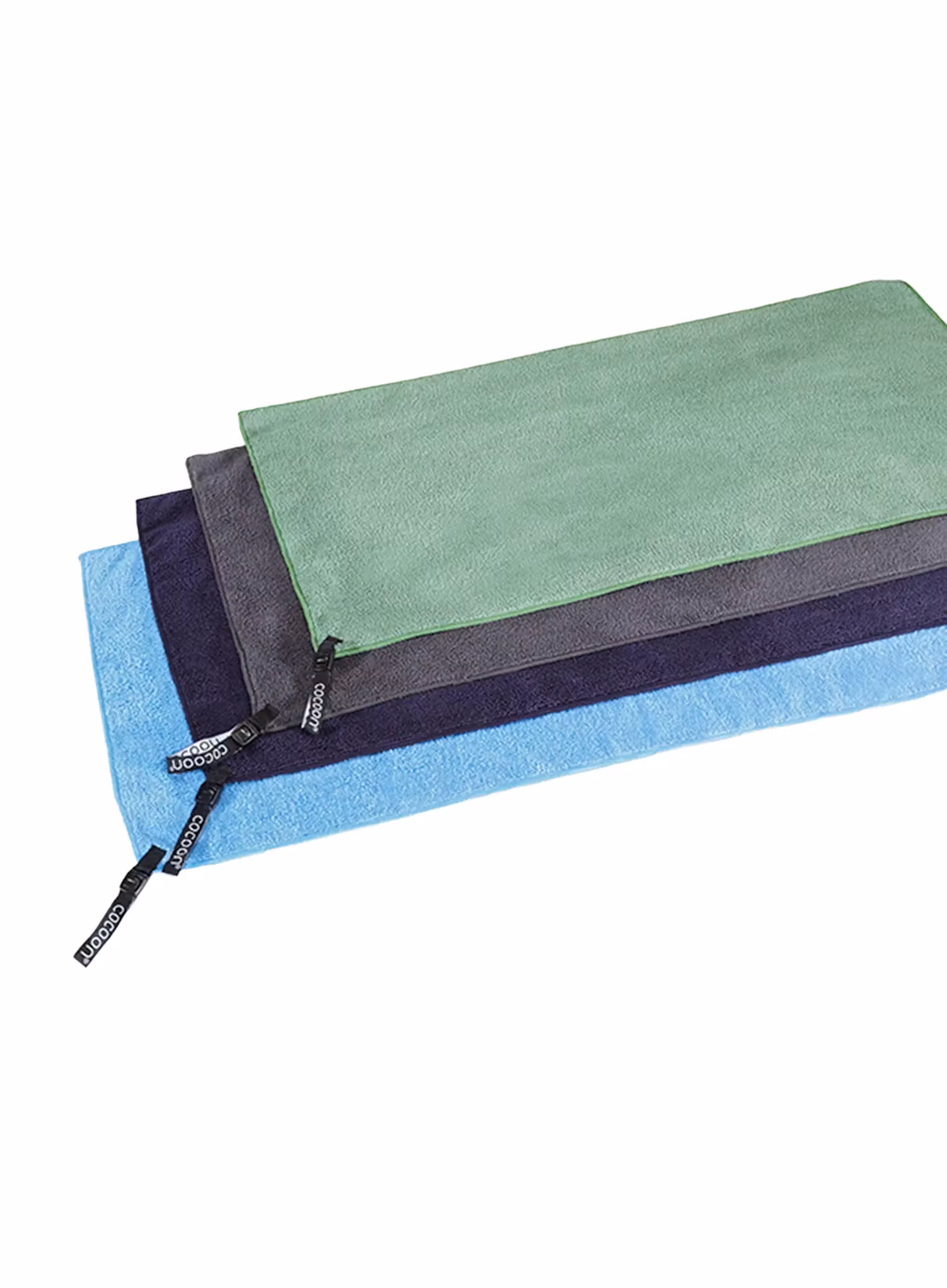 Handtuch schnelltrocknend Cocoon Microfiber Towel - Terry L - bamboo green