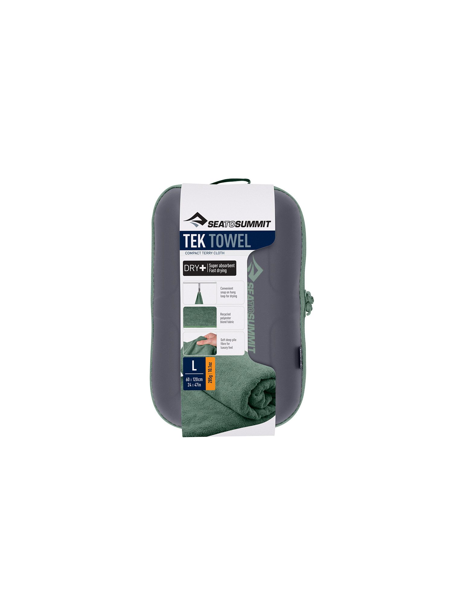 Handtuch schnelltrocknend Sea To Summit Tek Towel L - sage