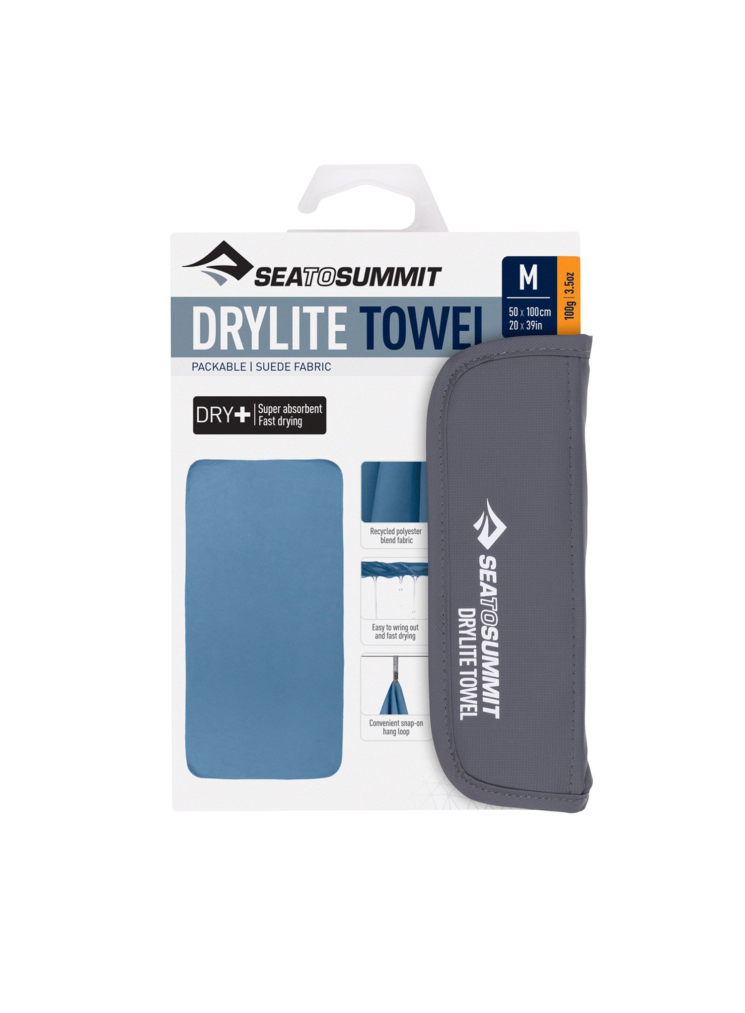 Outdoor-Handtuch Sea To Summit DryLite Towel M - moonlight