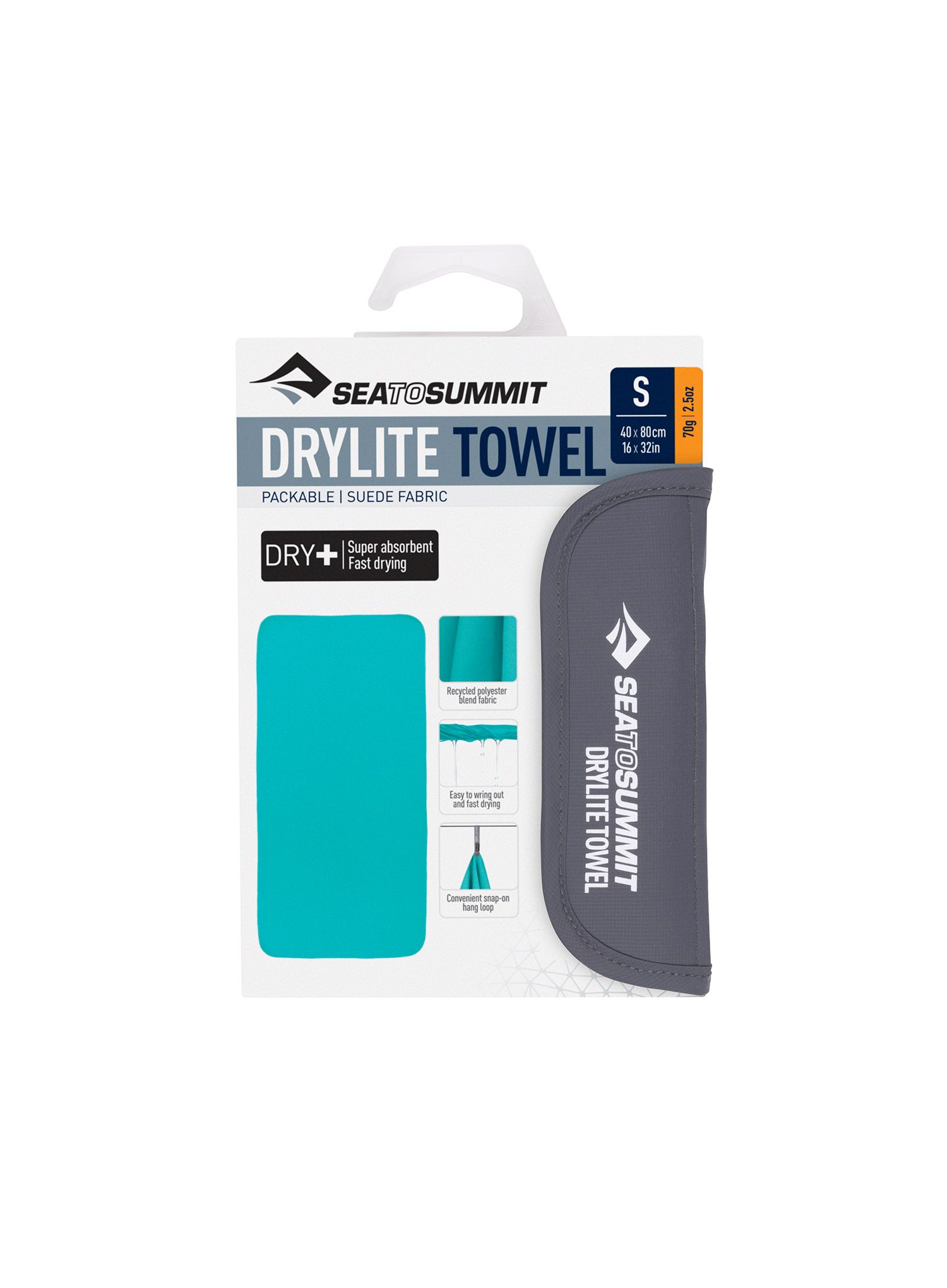 Outdoor-Handtuch Sea To Summit DryLite Towel S - baltic