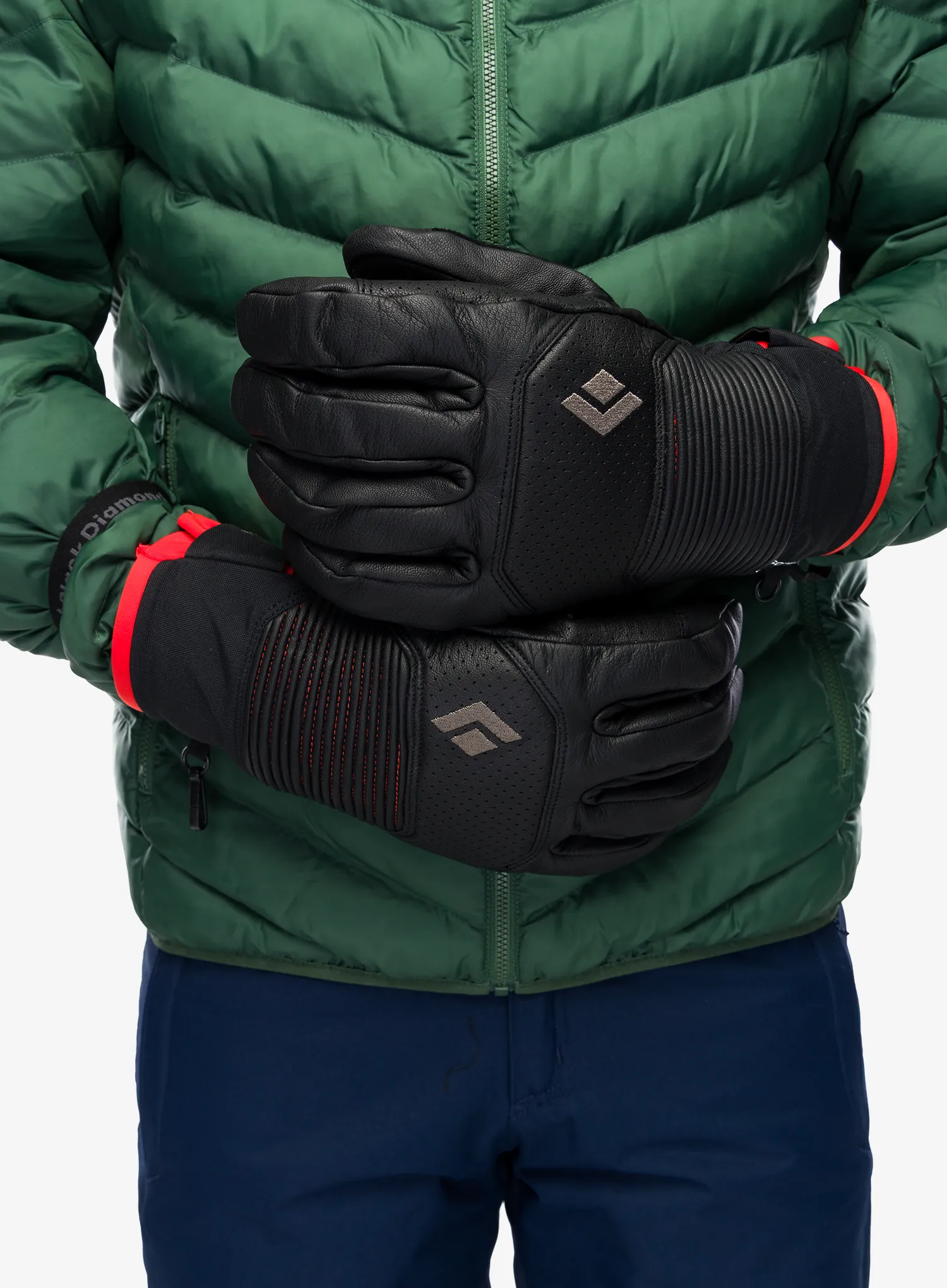 Skihandschuhe Black Diamond Impulse Gloves - black/black