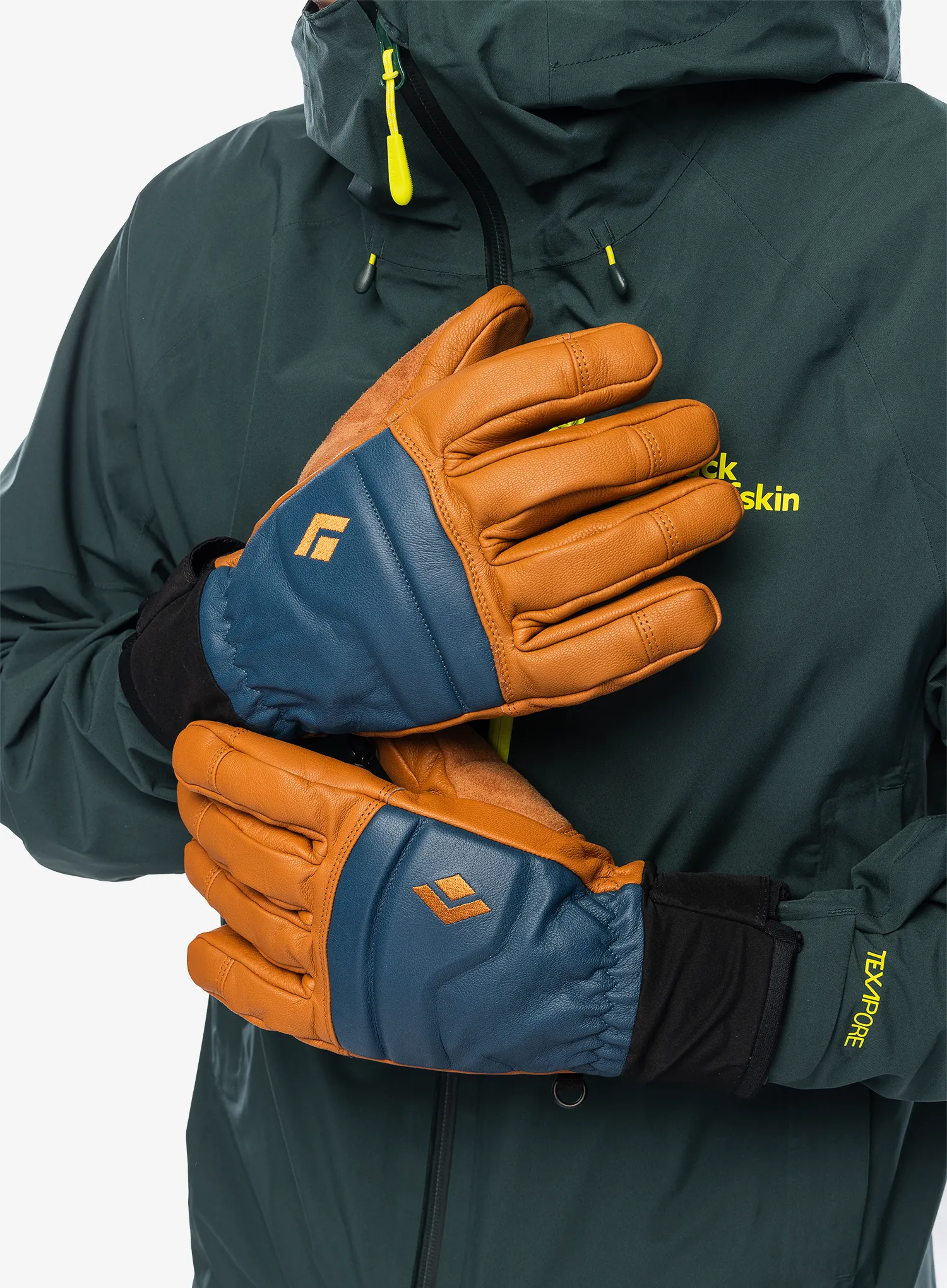 Skihandschuhe Black Diamond Spark Gloves - henna/blue