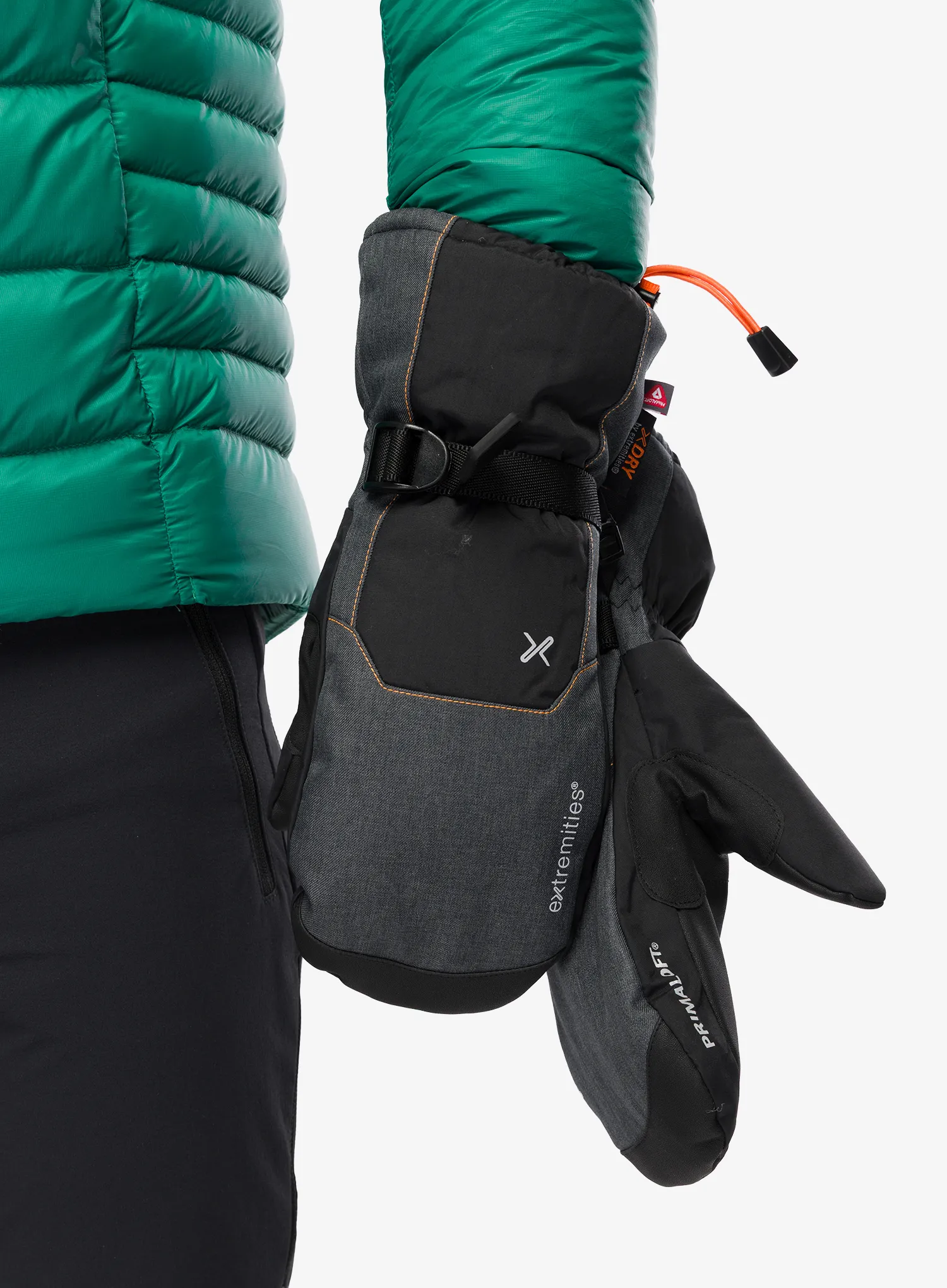 Skihandschuhe Extremities Meridian Glove - black/grey