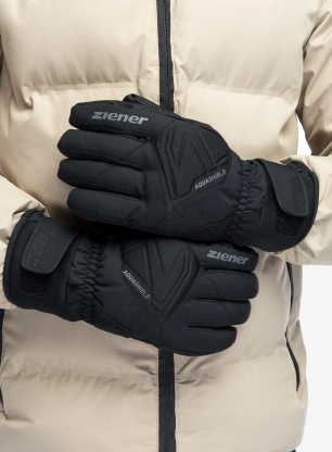 Skihandschuhe Ziener Gatis AS - black