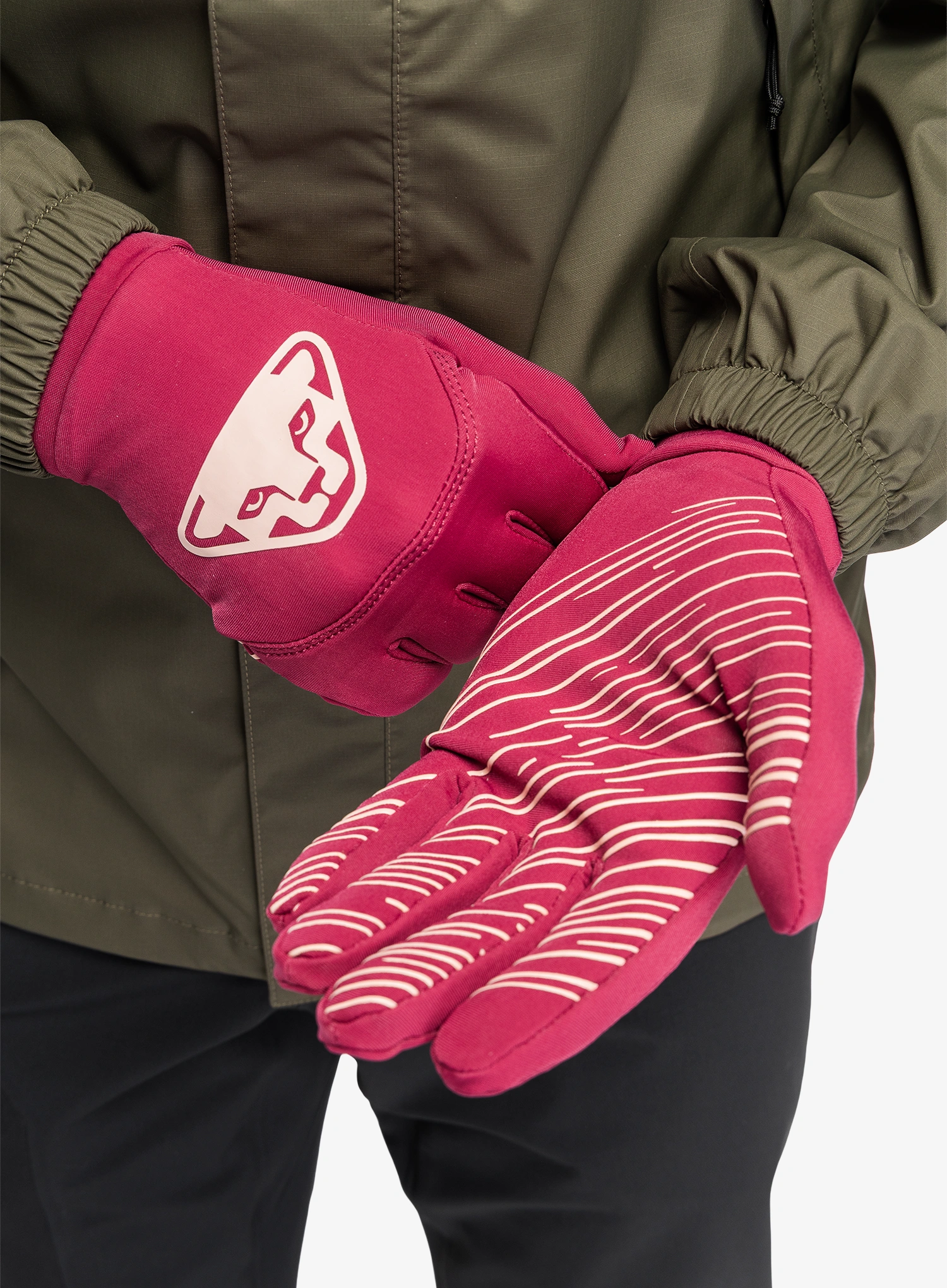 Skitourenhandschuhe Dynafit Upcycled Speed Gloves - beet red/beet red |  8a.de
