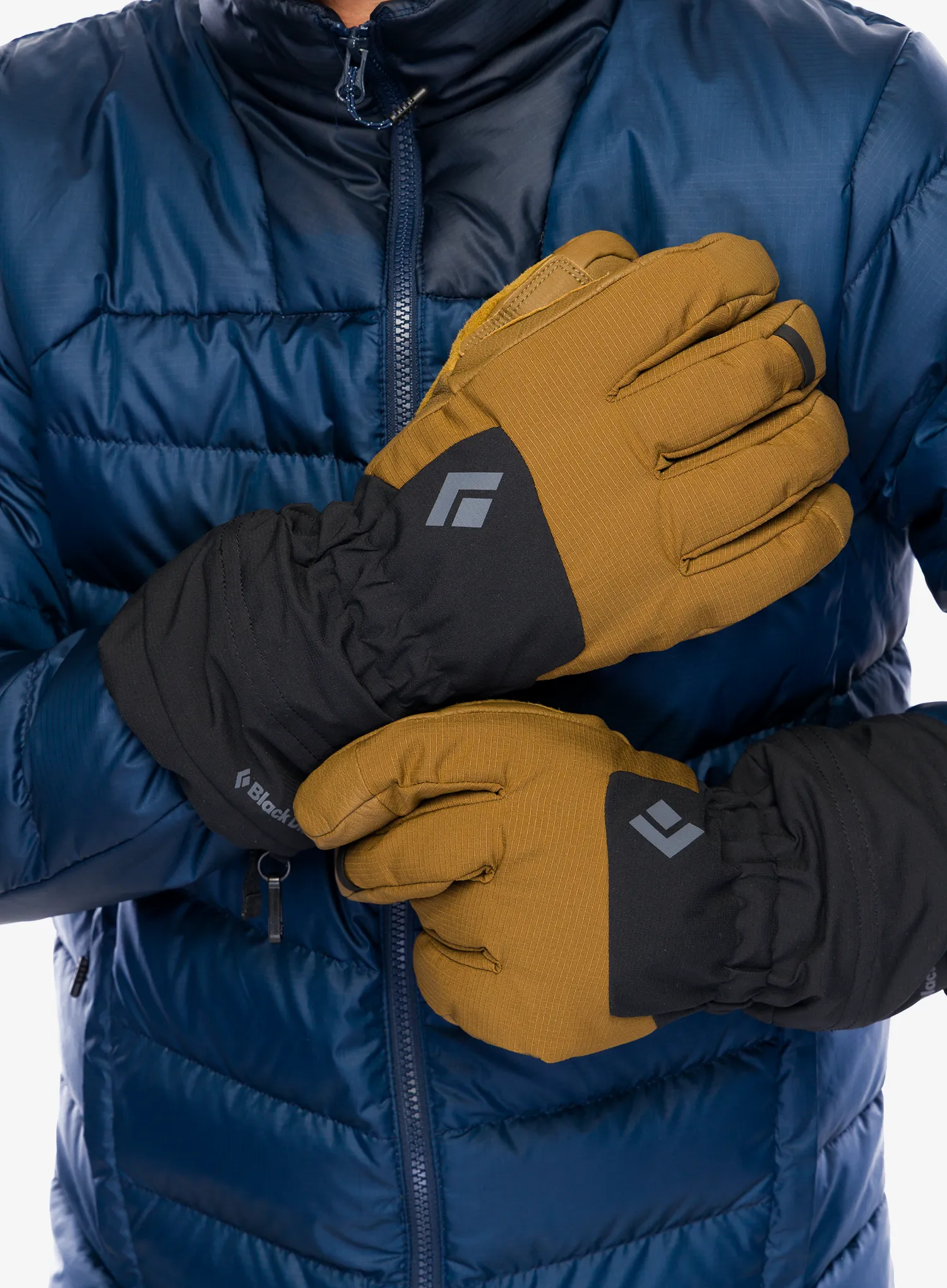 Handschuhe Herren Black Diamond Soloist Gloves - dark curry