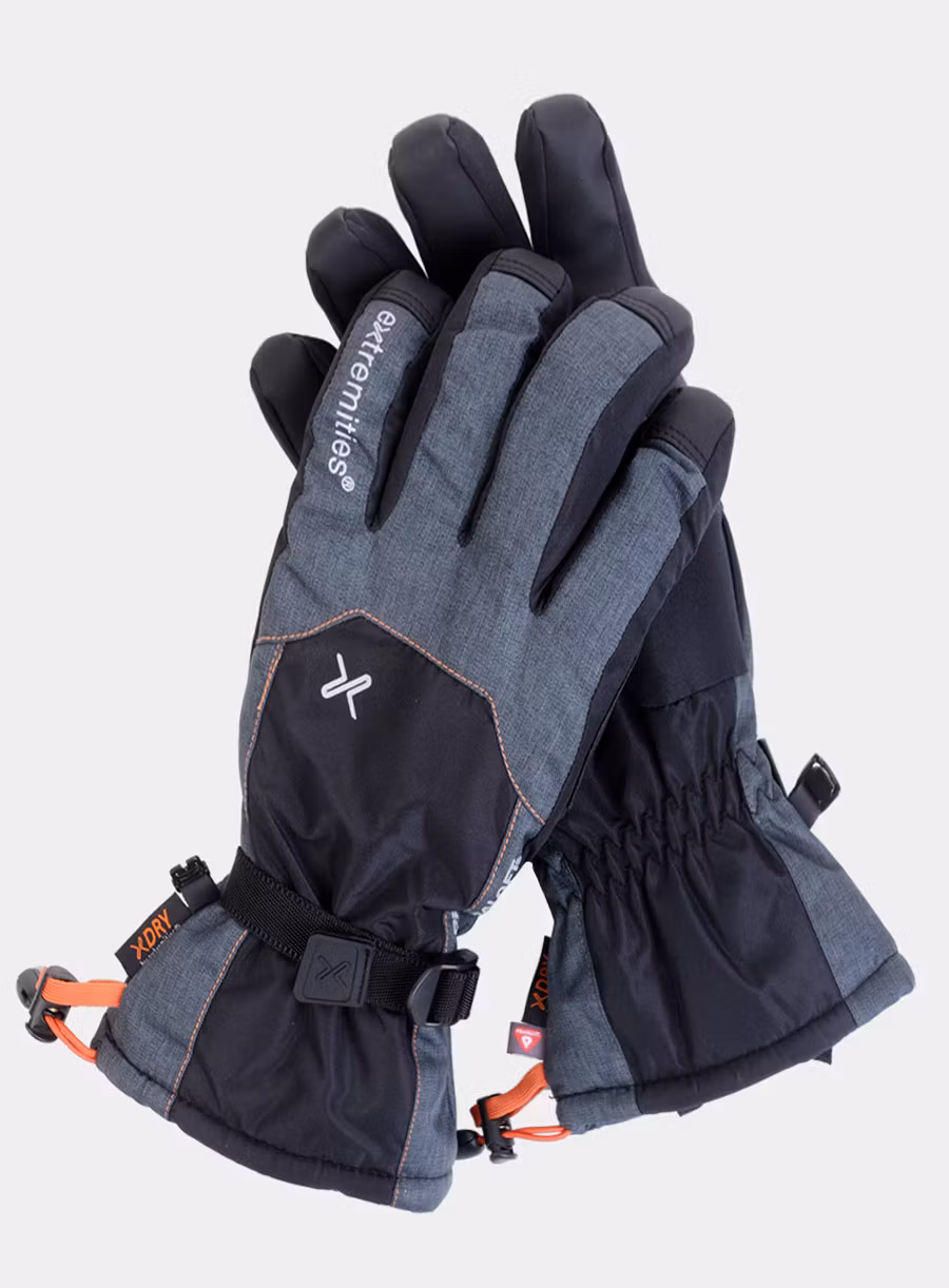 Handschuhe Extremities Torres Peak Glove - grey/black