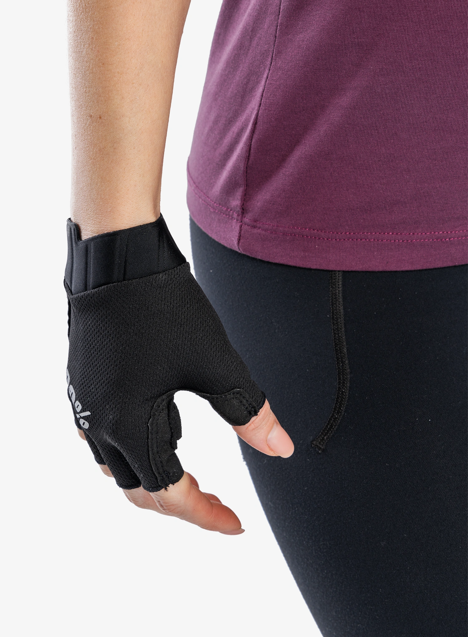 Fingerlose Handschuhe Damen 100% Exceeda Gel Short Finger Gloves - black |  8a.de