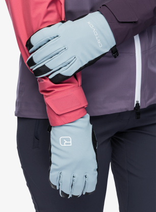 Handschuhe Damen Ortovox Tour Glove - glacier grey