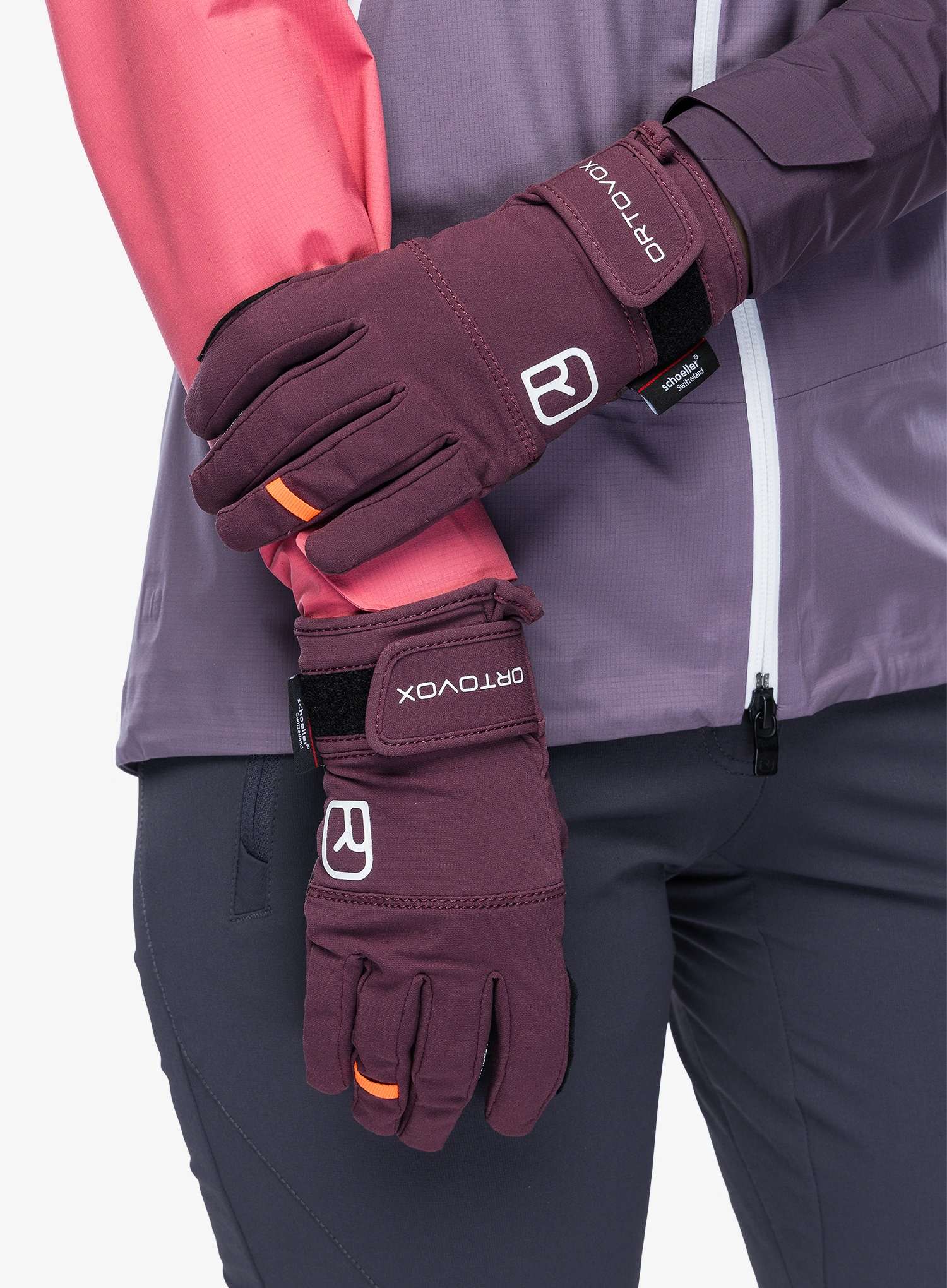 Handschuhe Damen Ortovox Tour Light Glove - winetasting