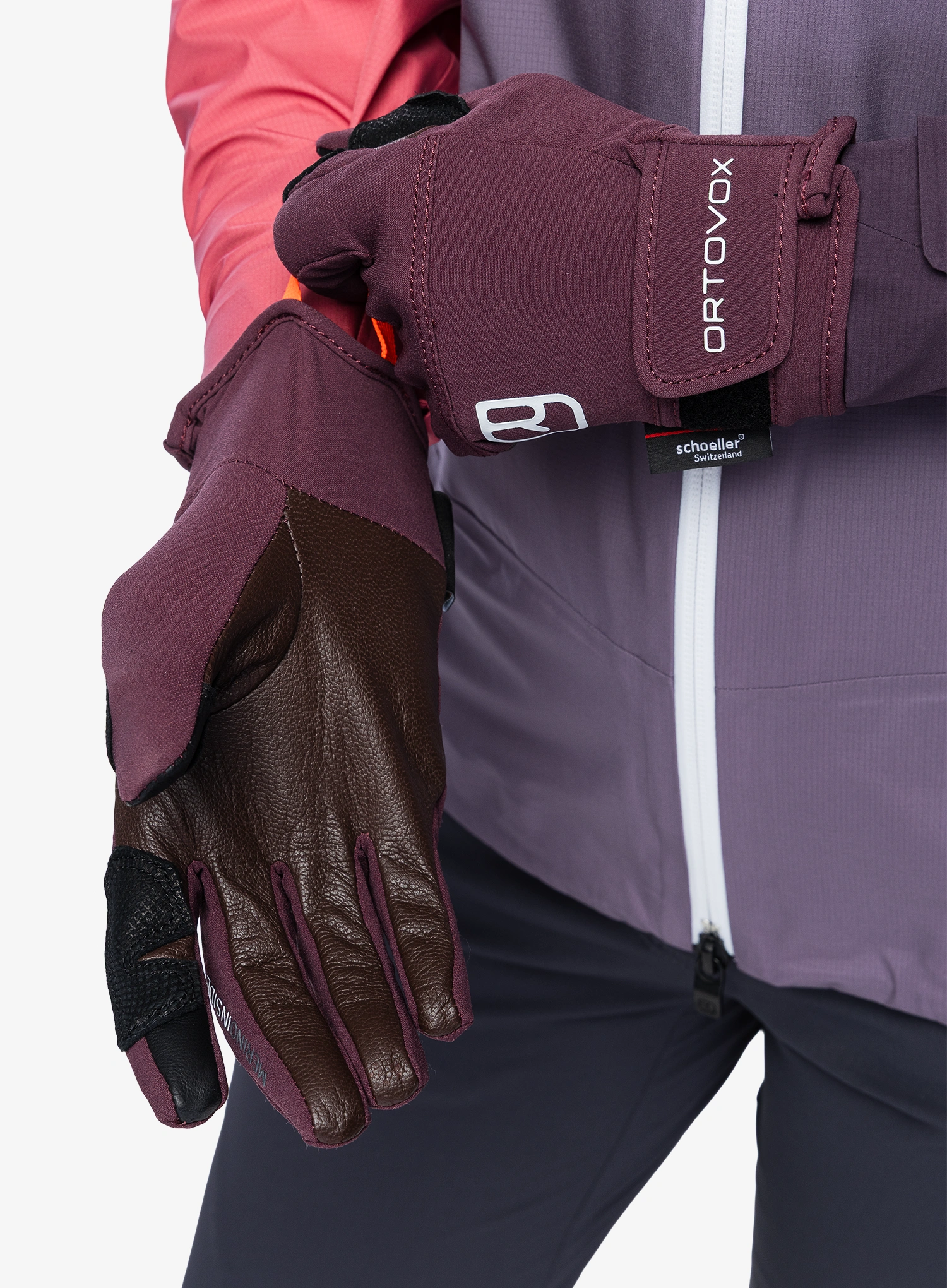 Handschuhe Damen Ortovox Tour Light Glove - winetasting | 8a.de