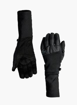 Laufhandschuhe Under Armour Storm Fleece Run Gloves - black/black/reflective
