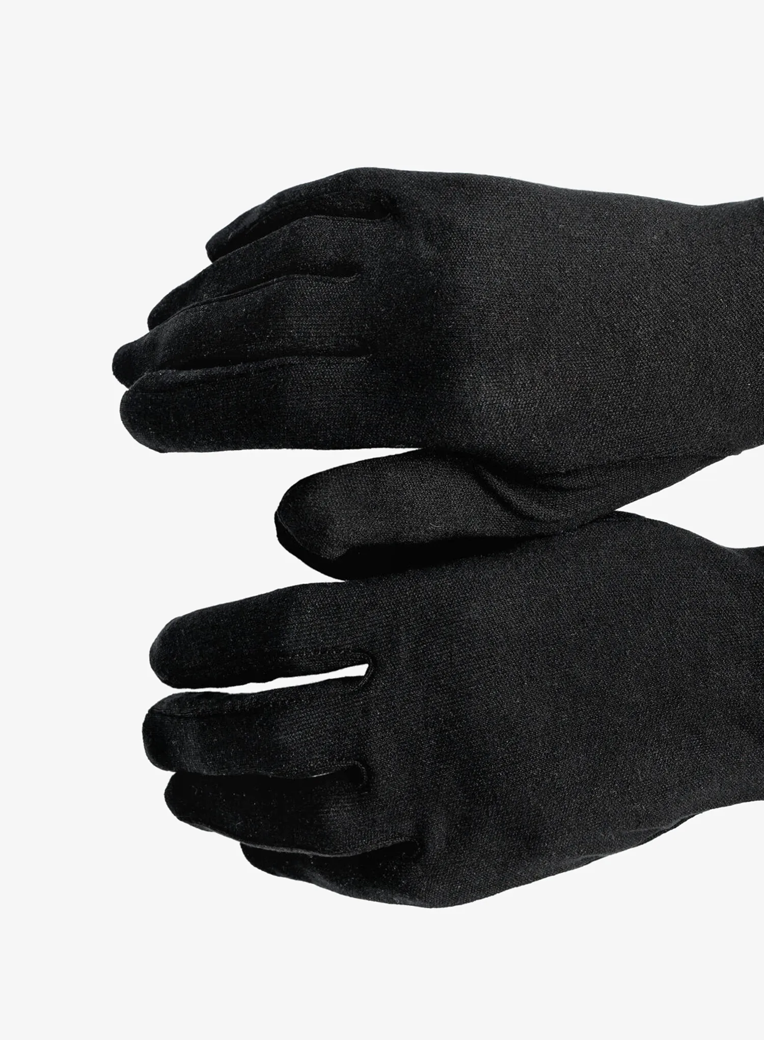 Touchscreen Handschuhe Trekmates Silk Liner Glove - black