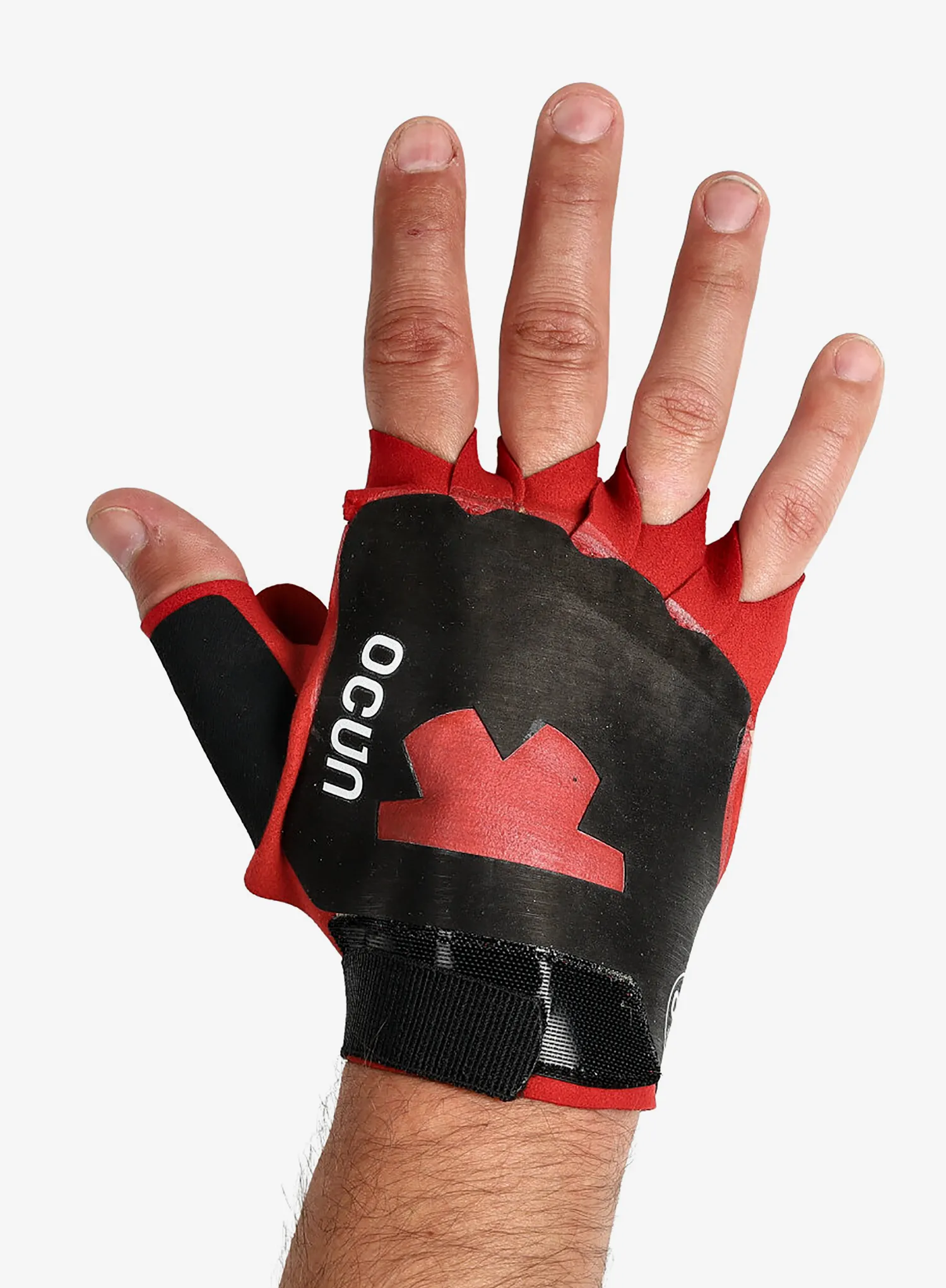 Risshandschuhe Ocun Crack Gloves Pro - red