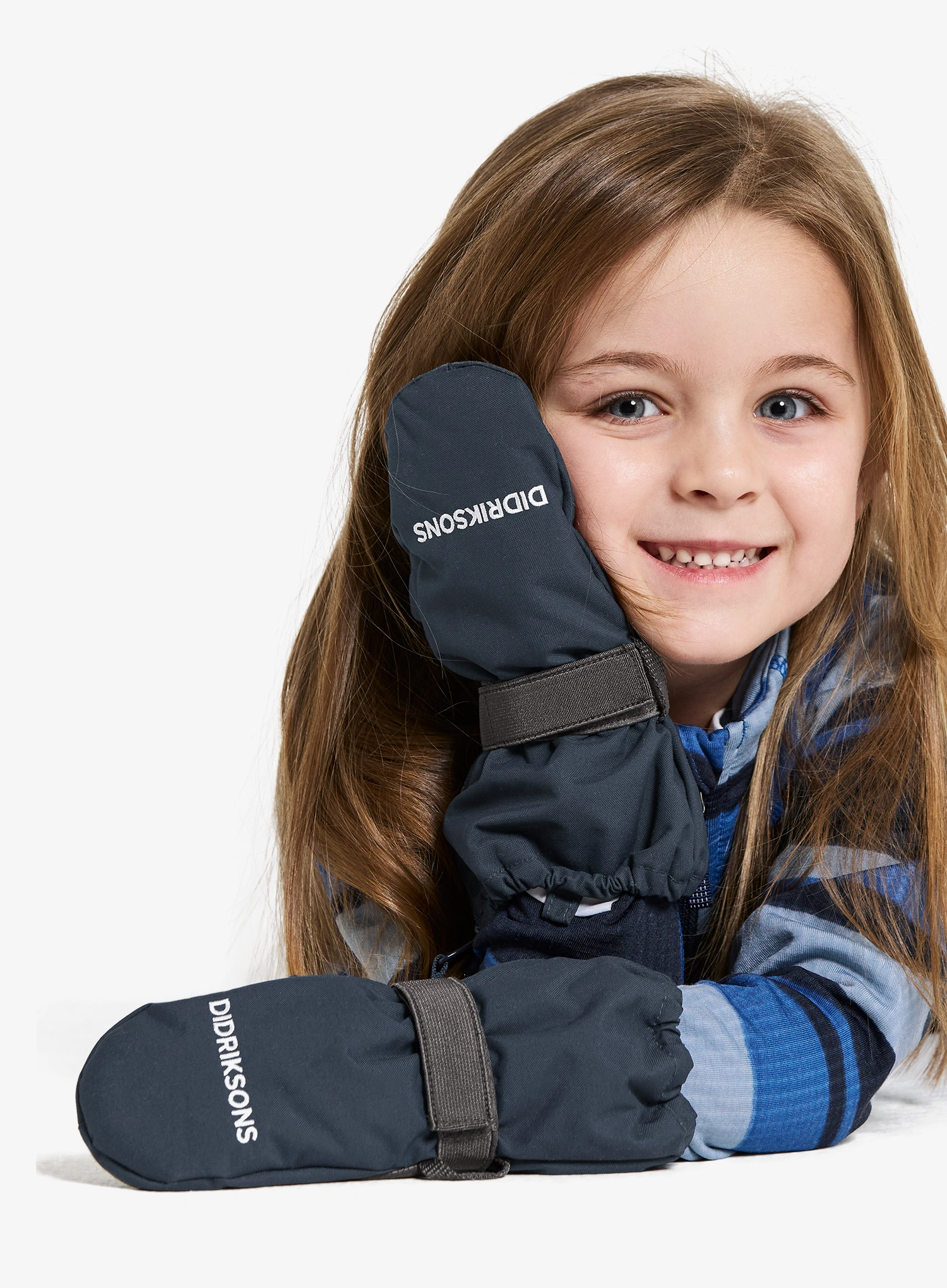 Handschuhe Kinder Didriksons Biggles Zip Mitten 8 - navy
